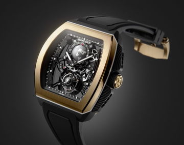 Bianchet Flying Tourbillon Sport GMT Hybrid Gold