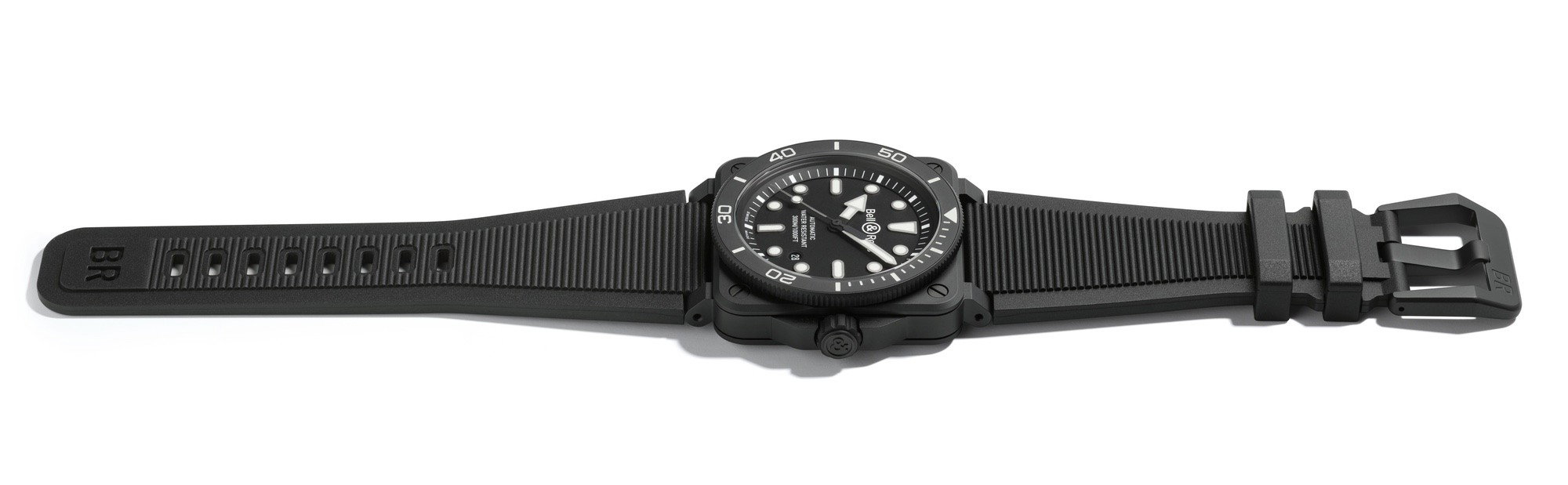 BR 03 Diver Black Matte Ceramic - Image 2
