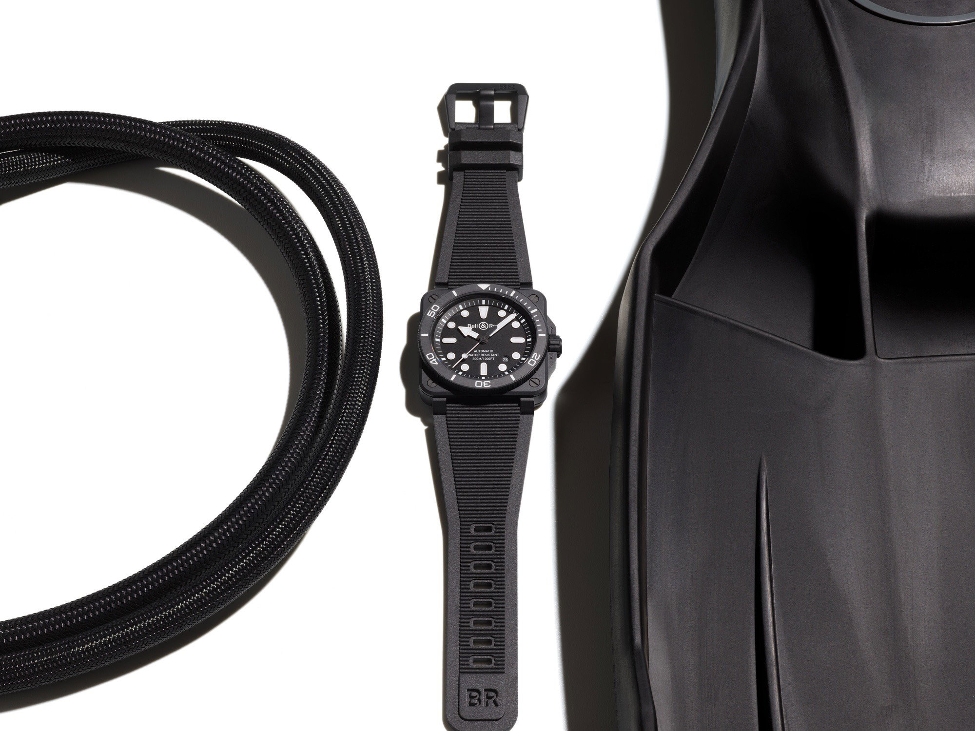 BR 03 Diver Black Matte Ceramic - Image 4