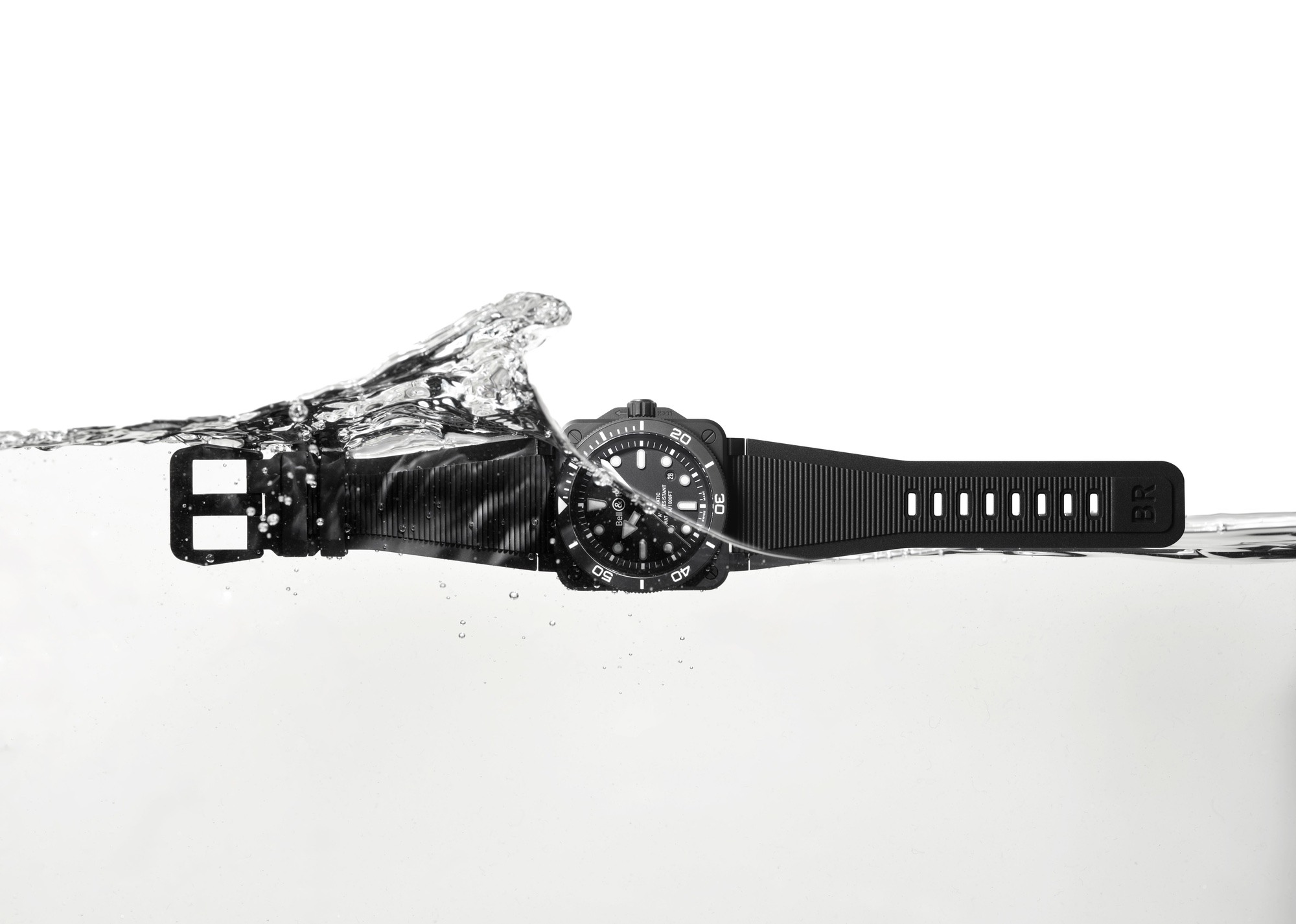 BR 03 Diver Black Matte Ceramic - Image 12
