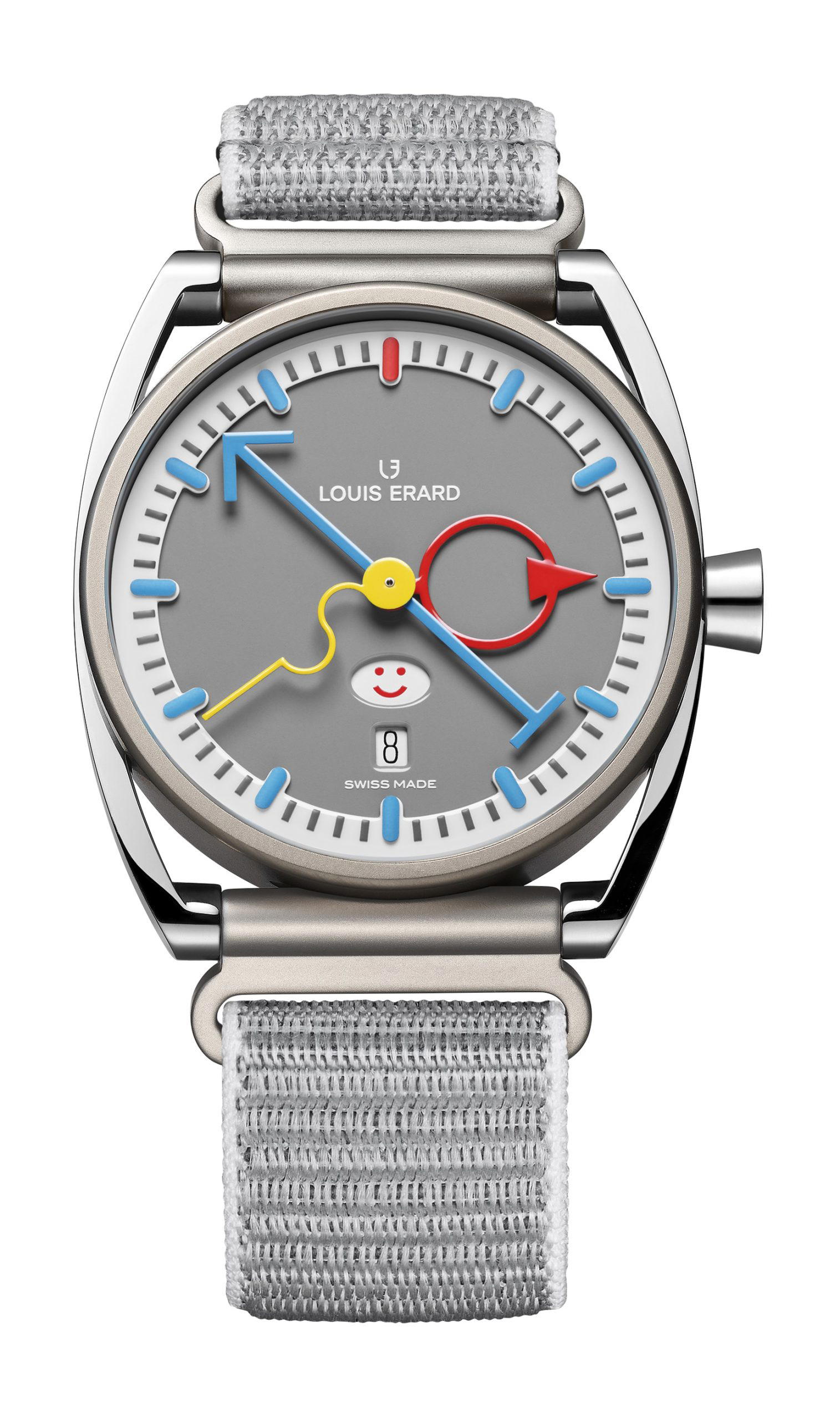Louis Erard Excellence Louis Erard X Alain Silberstein Smile-Day Gray