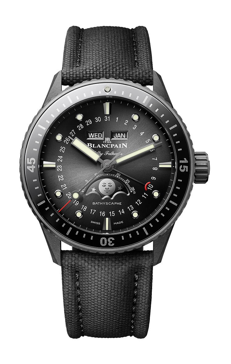 Blancpain Fifty Fathoms Bathyscape Quantième Complet Phases de Lune