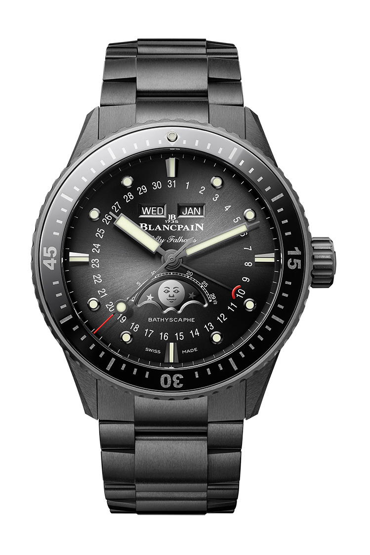 Blancpain Fifty Fathoms Bathyscape Quantième Complet Phases de Lune