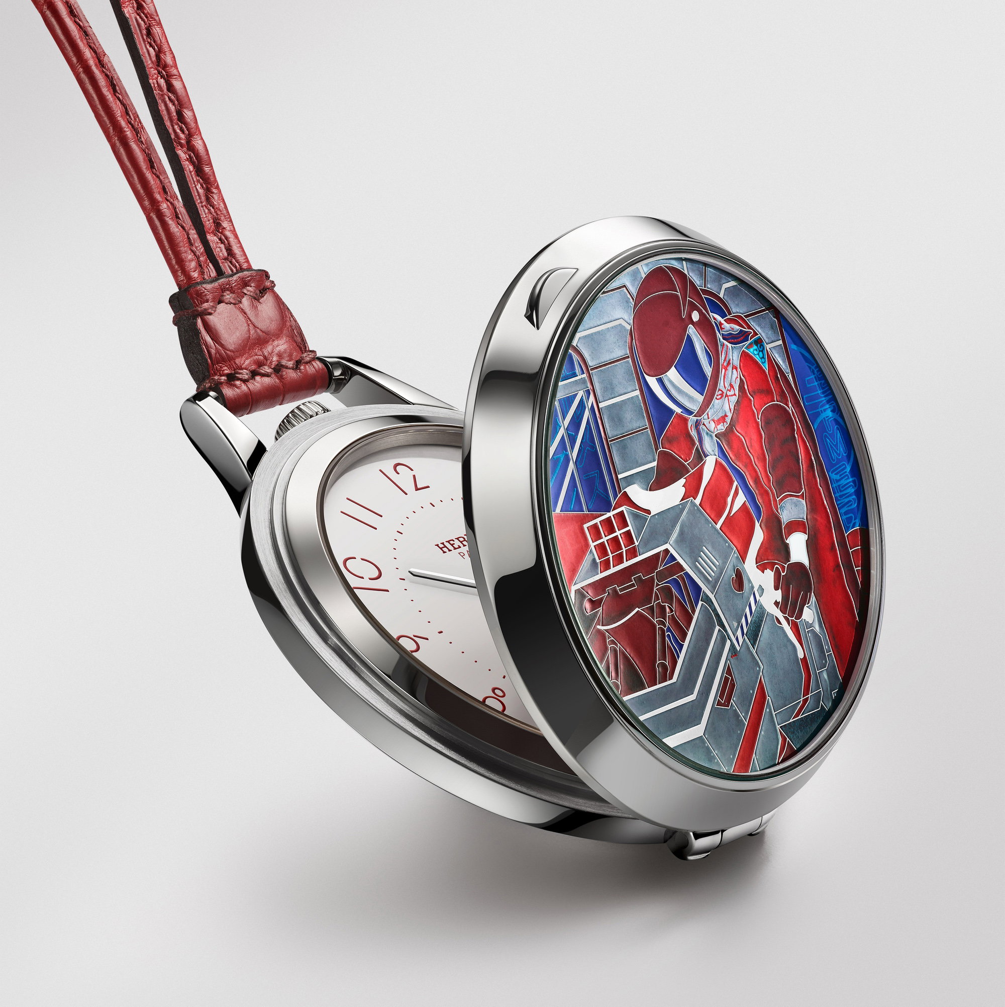 Hermès Slim d'Hermès Pocket Mysterious Rider