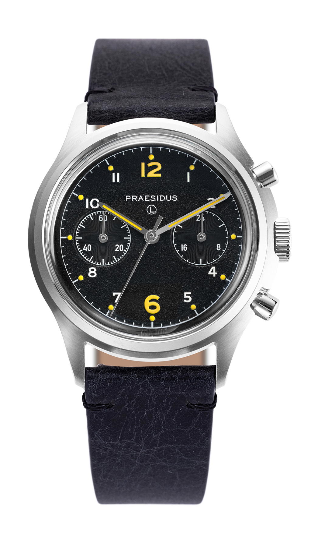 Praesidus PAC-76 Chrono Black Leather