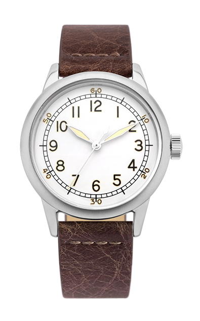 Praesidus Spec 2 Ameriquartz - White Patina Leather 40