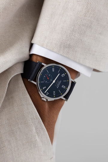 Nomos Glashütte Ahoi neomatik 38 Date Atlantic