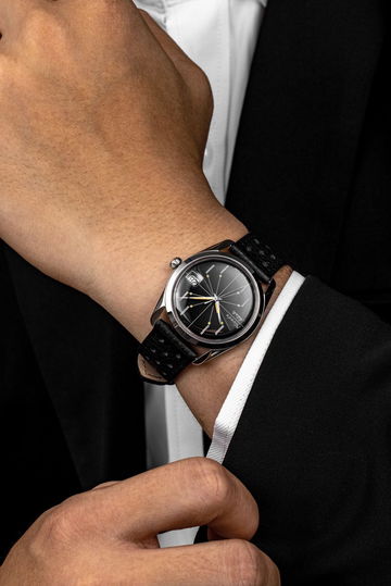 Nivada Grenchen Antarctic Spider 35 Black