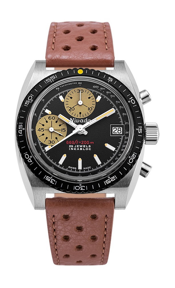 Nivada Grenchen Chronosport Yellow – 77001A45 – $2,180
