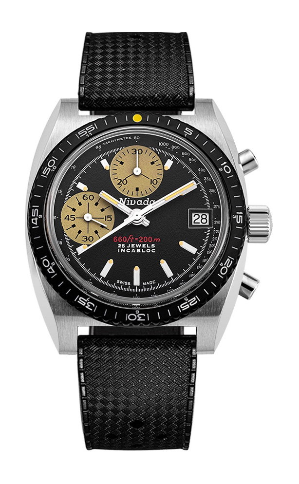 コタロー Nivada Grenchen Chronosport Yellow – 77001A45 – $2,180