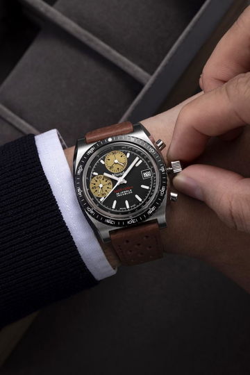 Nivada Grenchen Chronosport White