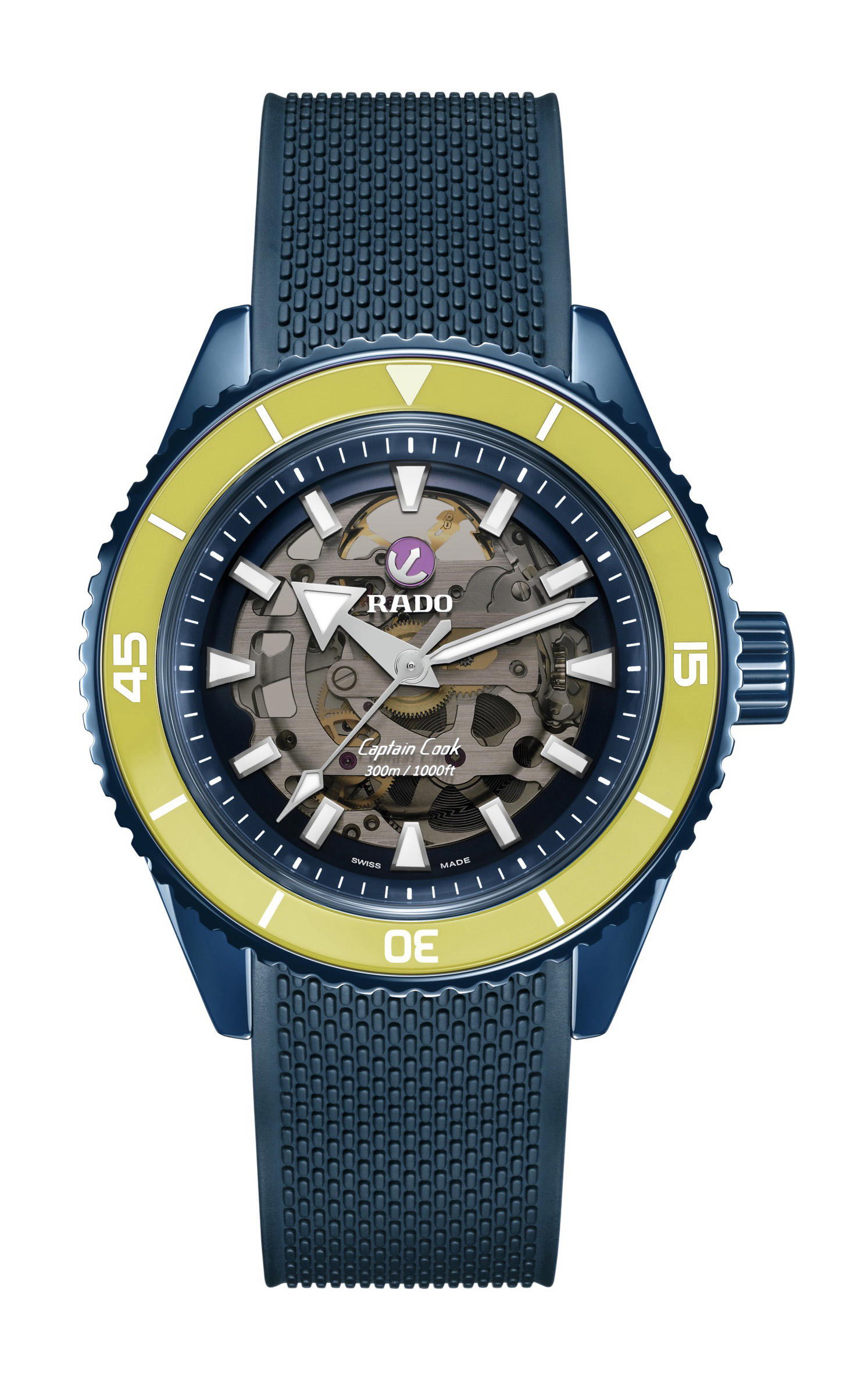 Rado Captain Cook High-Tech Ceramic Skeleton