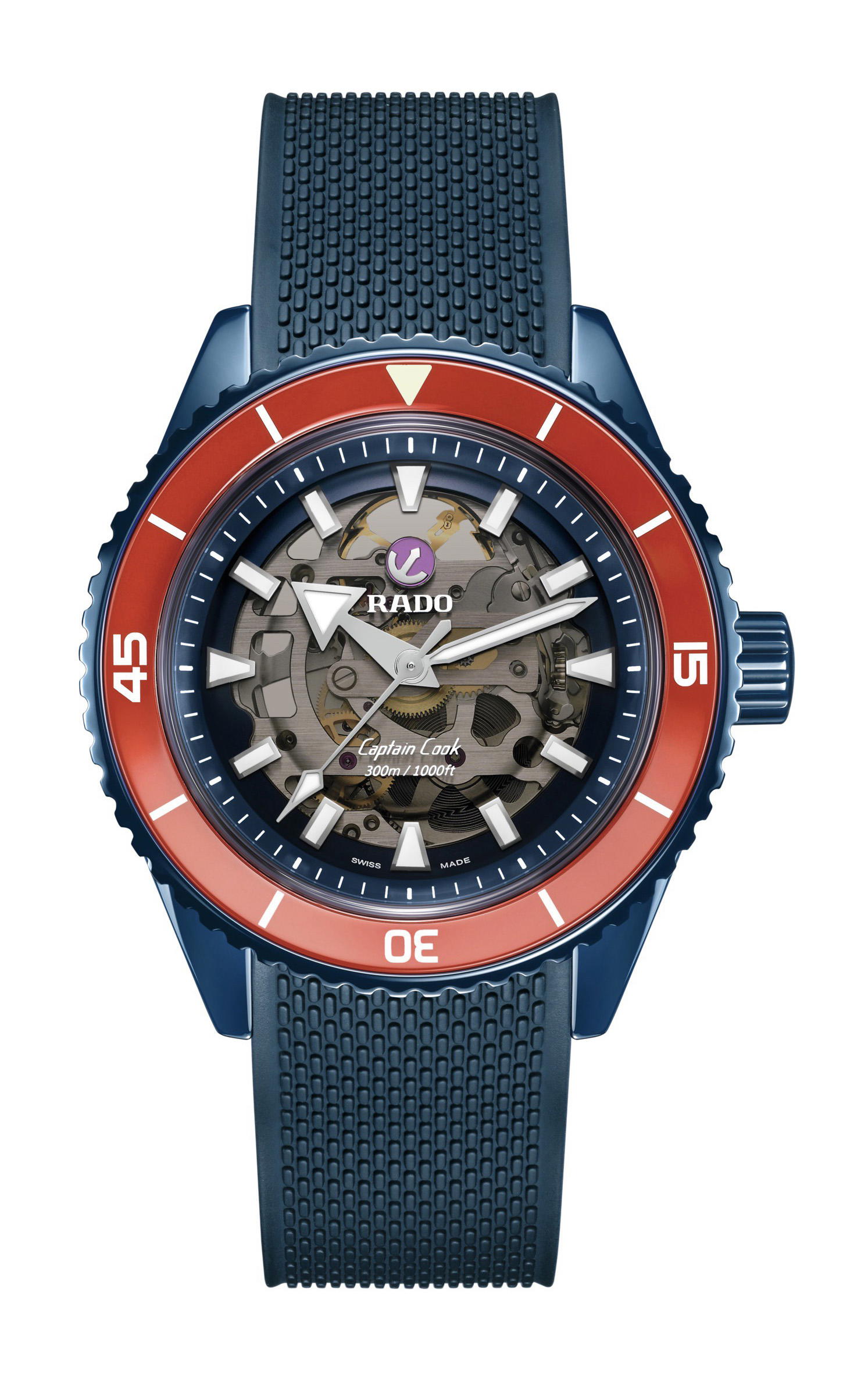 Rado Captain Cook High-Tech Ceramic Skeleton