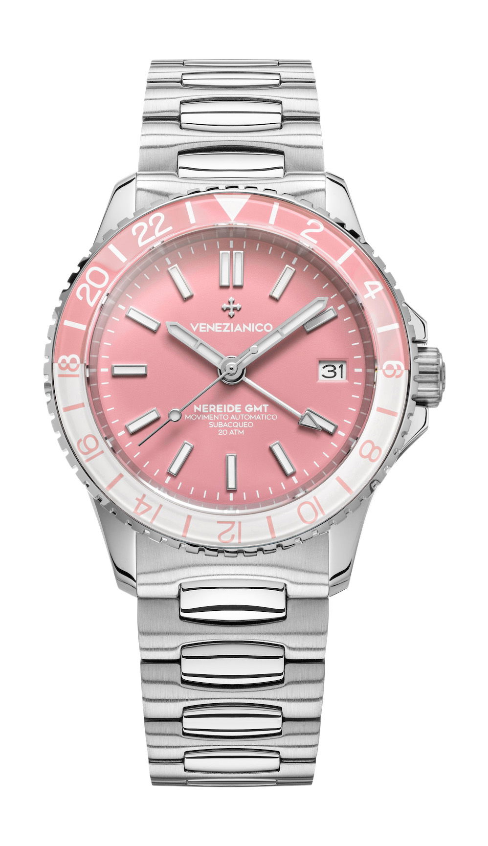 ROSA Venezianico Nereide GMT Rosa – 3521506C – $625