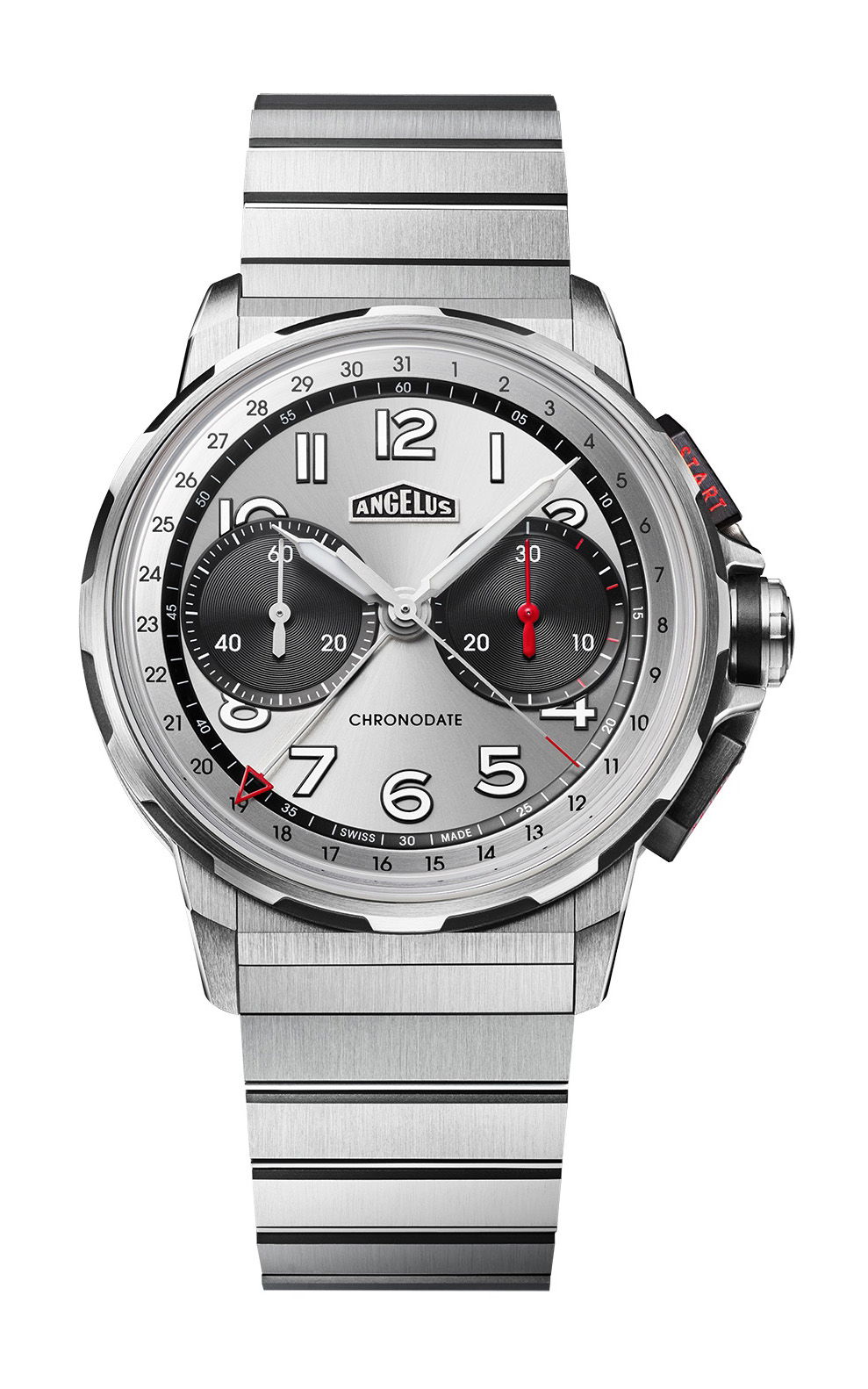 Chronodate Titanium Magnetic Silver Titanium - Image 1