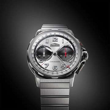 Angelus Chronodate Titanium Magnetic Silver Titanium