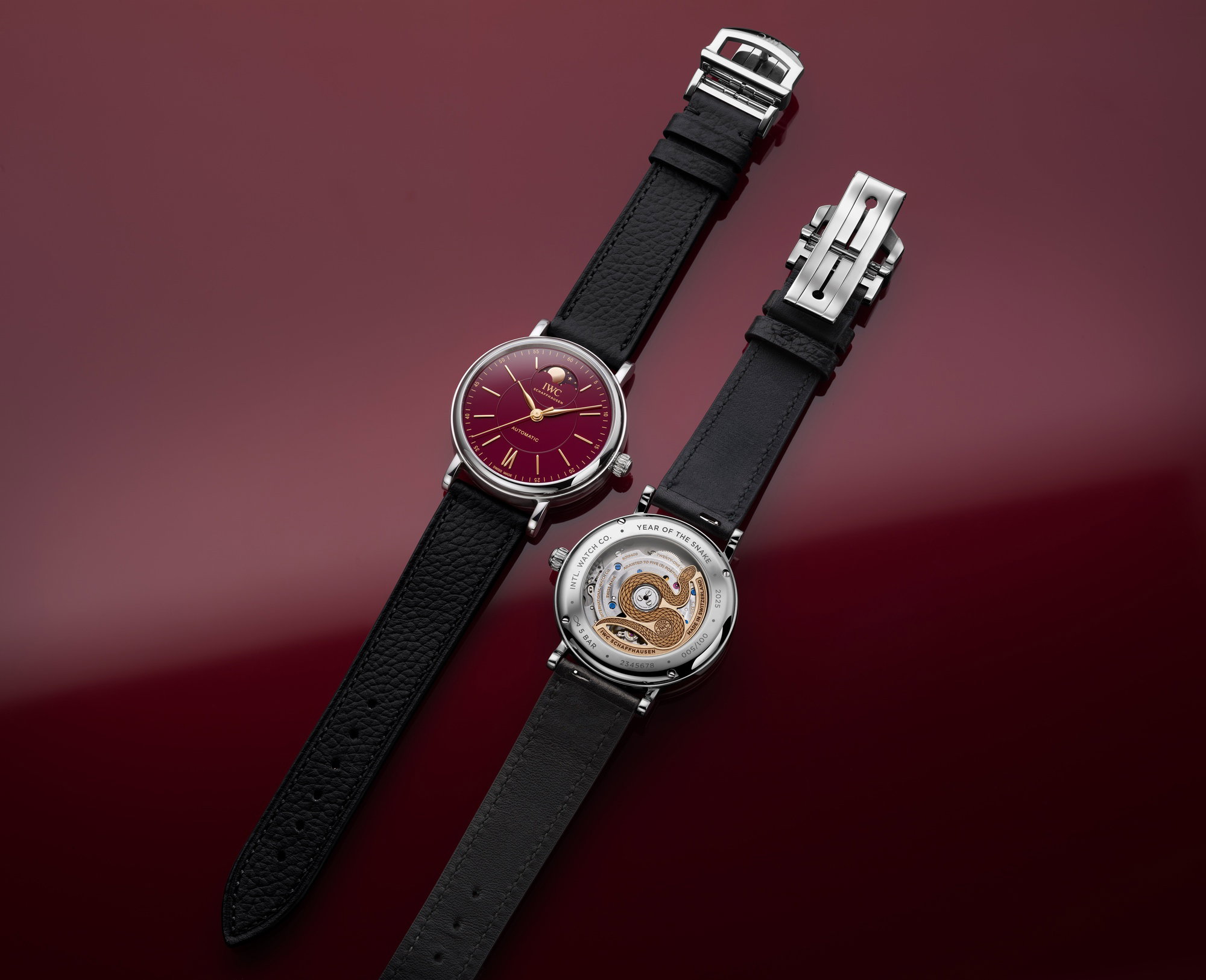 IWC Schaffhausen Portofino Automatic Moon Phase 37 Year of the Snake