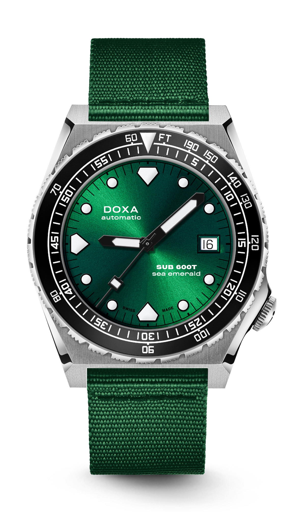 Doxa SUB 600T Sea Emerald Ceramic Bezel