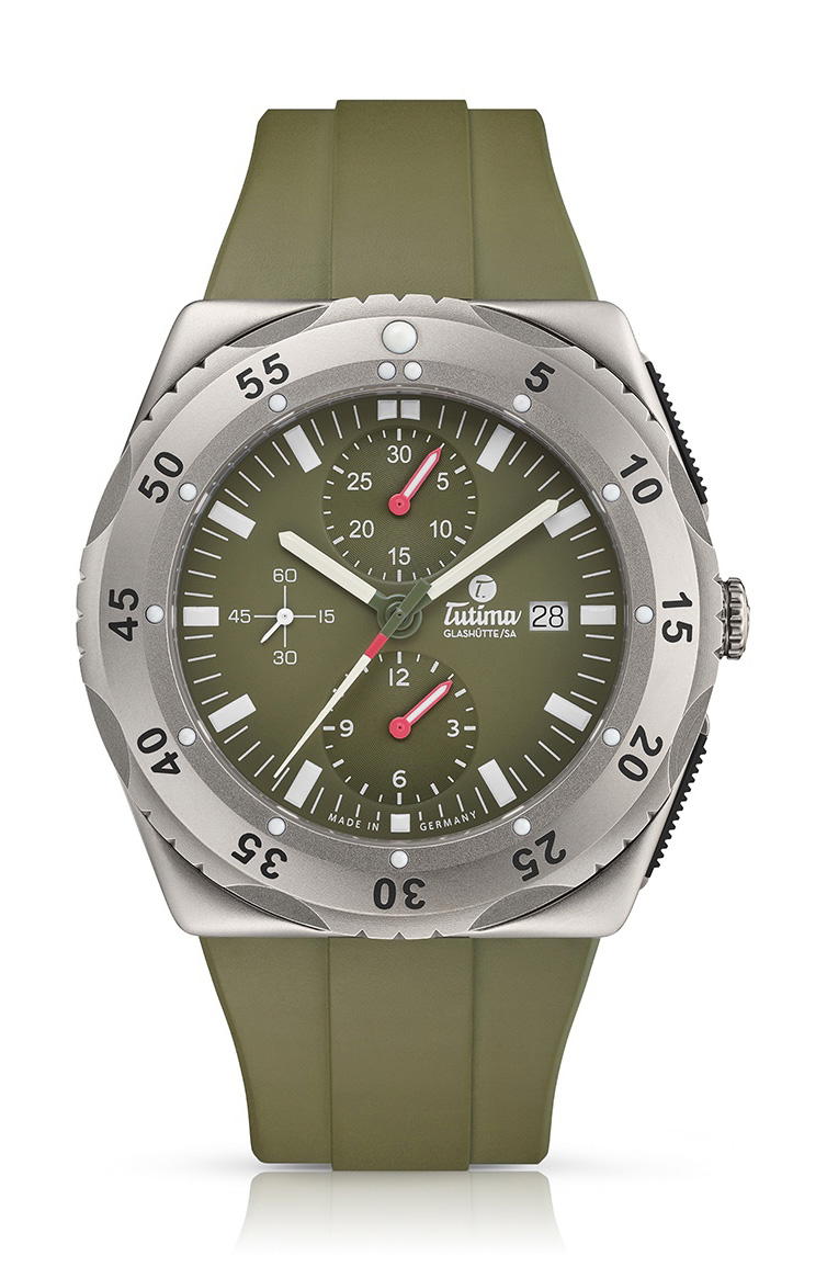 Tutima Glashütte Mara Safarri Chronograph