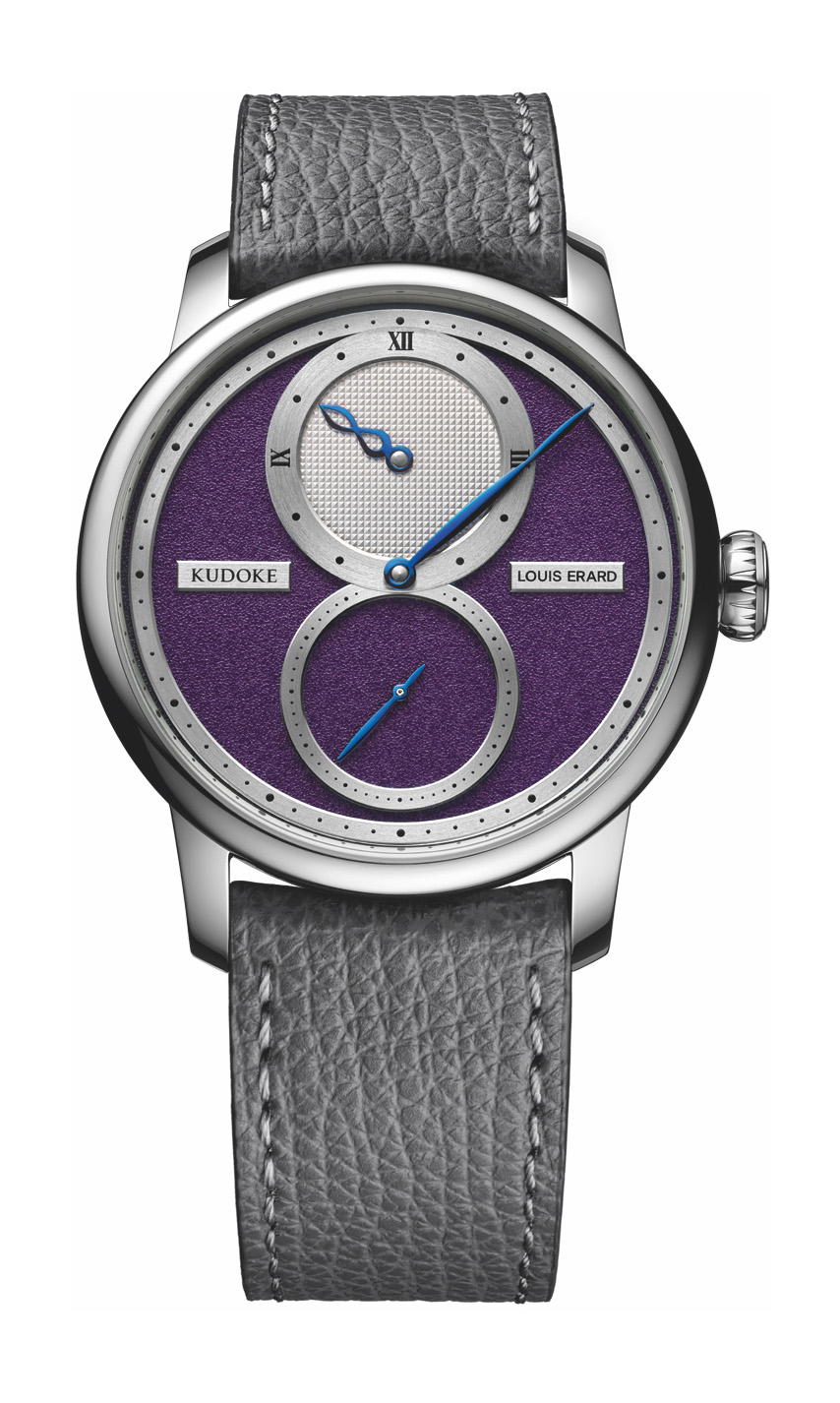 Louis Erard Le Régulateur Louis Erard x Kudoke Purple