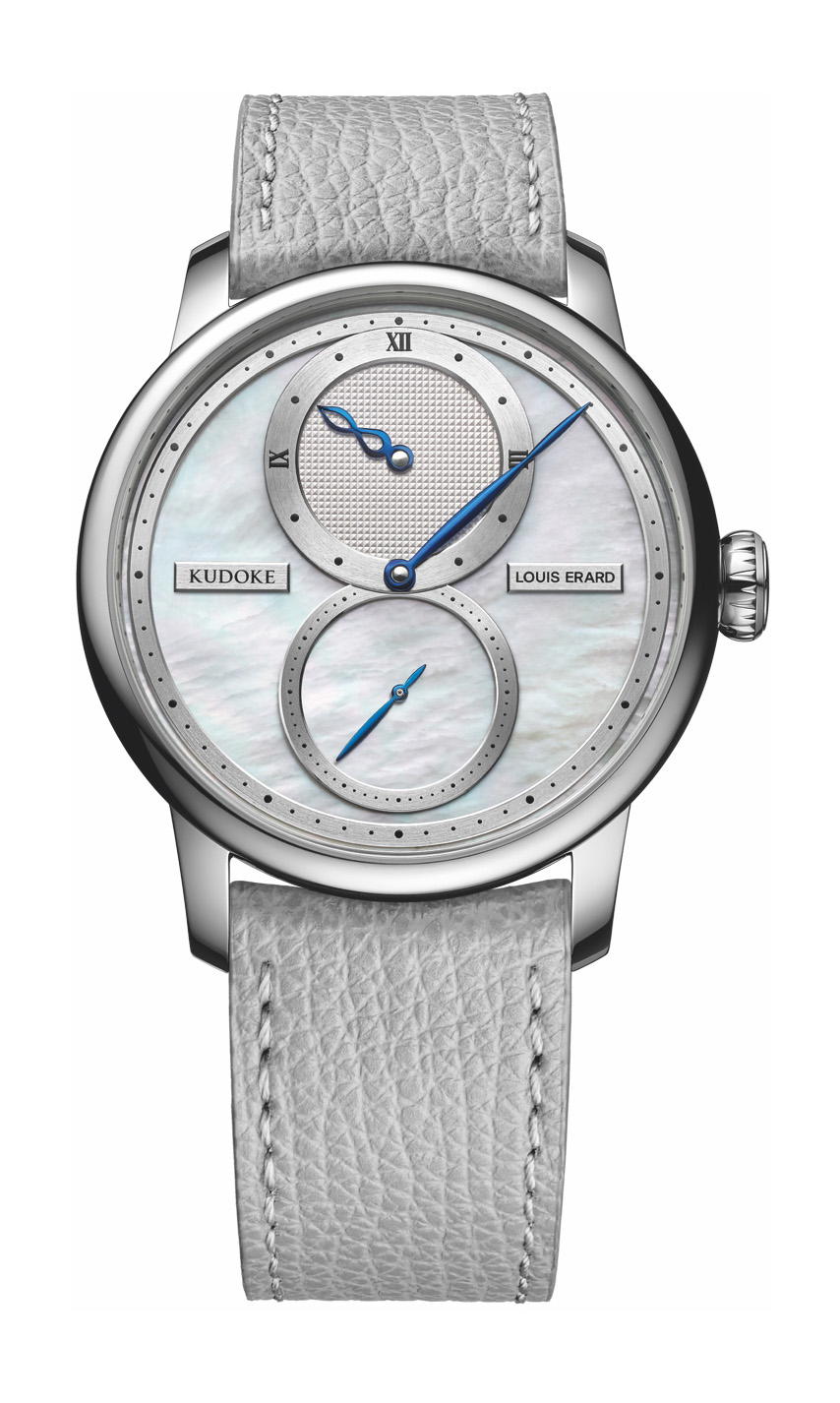 Louis Erard Le Régulateur Louis Erard x Kudoke White Mop