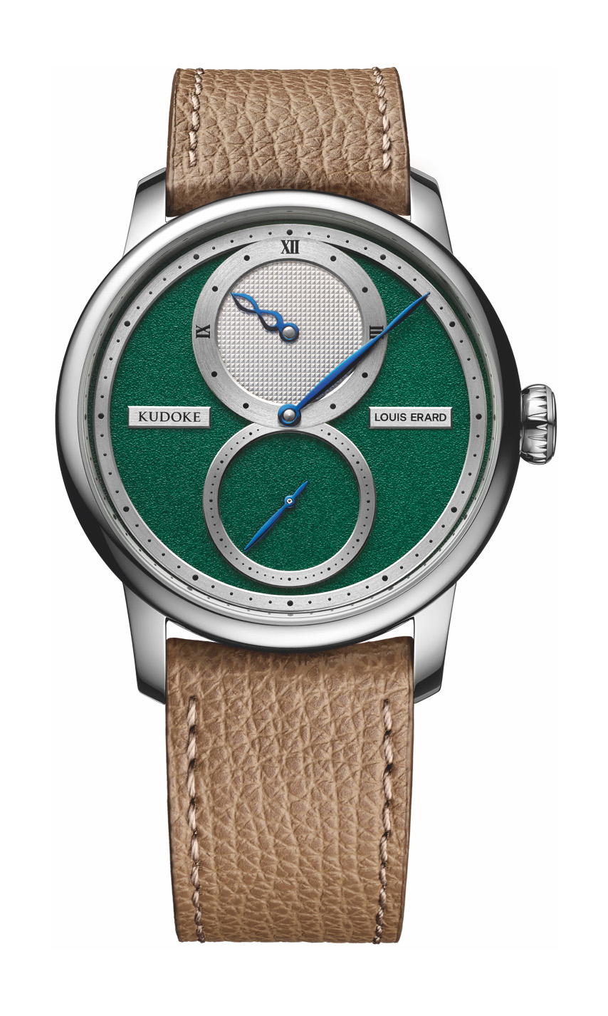 Louis Erard Le Régulateur Louis Erard x Kudoke Forest Green