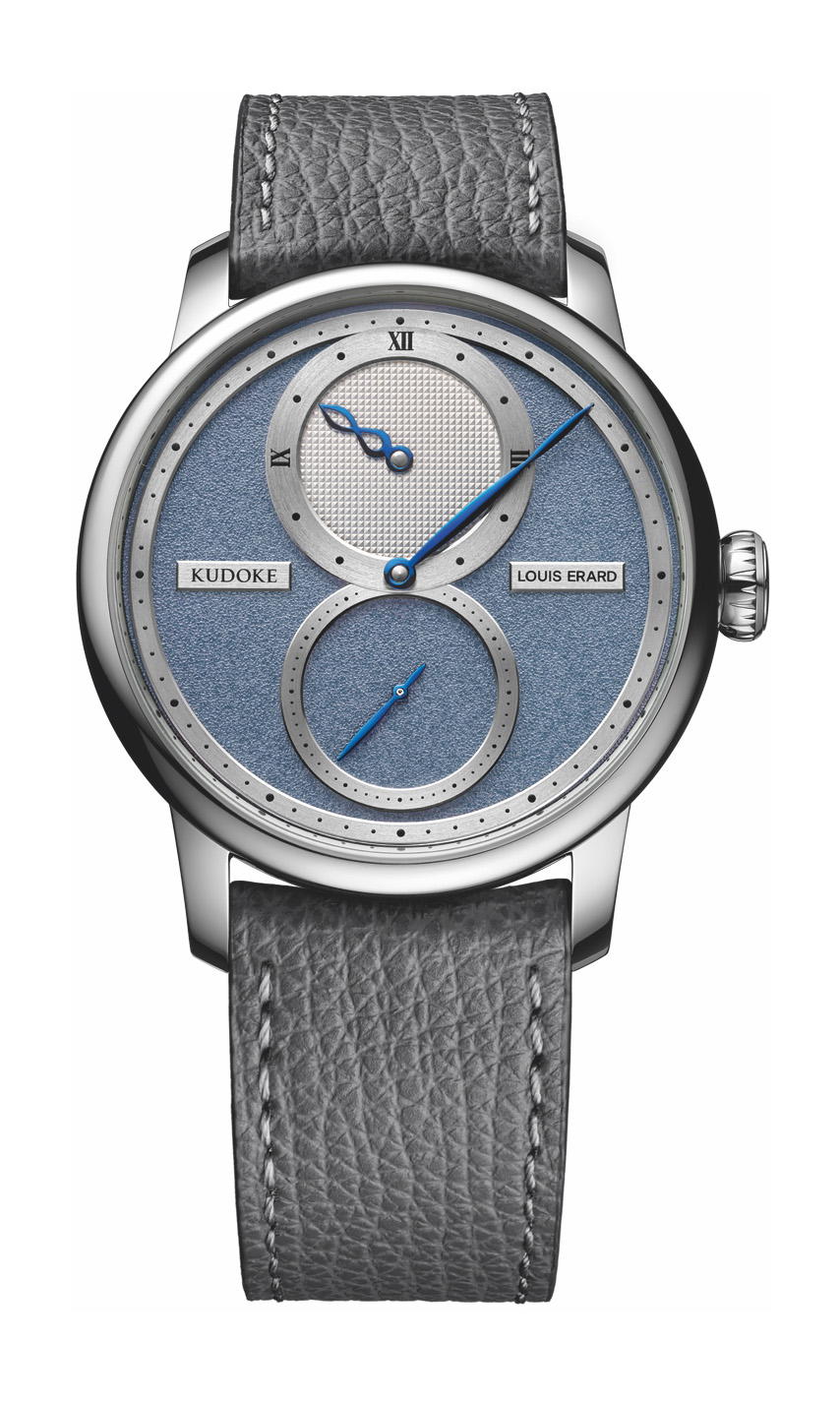 Louis Erard Le Régulateur Louis Erard x Kudoke Light Blue