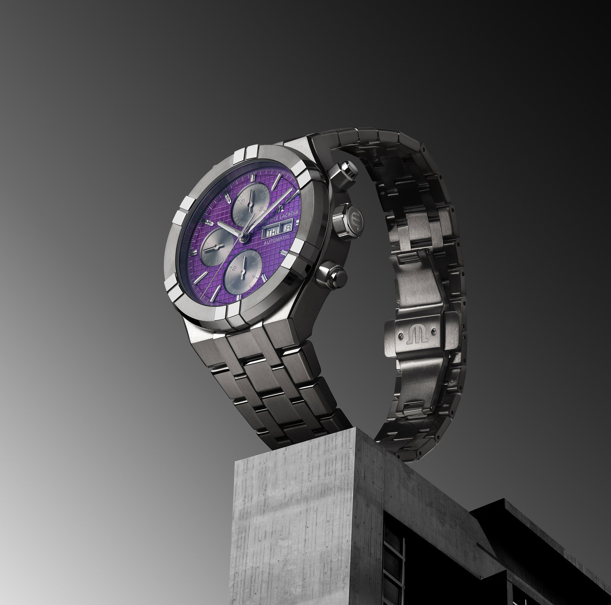 Maurice Lacroix Aikon Automatic Titanium Chronograph 42