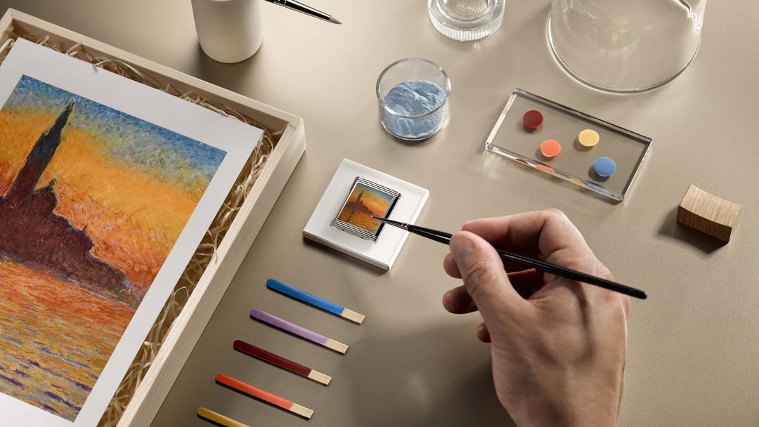 Jaeger-LeCoultre Reverso Tribute Enamel Monet - San Giorgio Maggiore