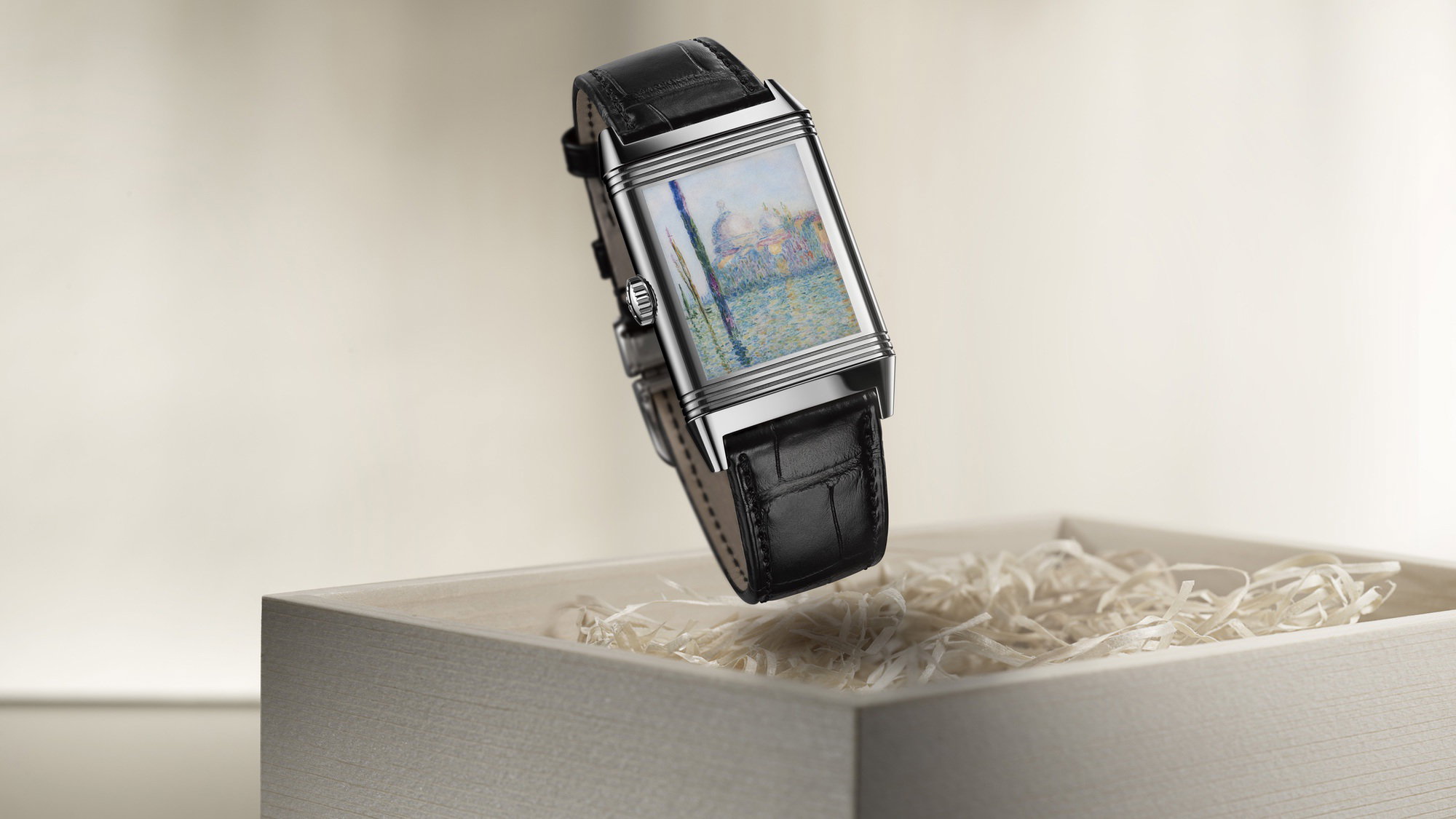 Jaeger-LeCoultre Reverso Tribute Enamel Monet - The Grand Canal