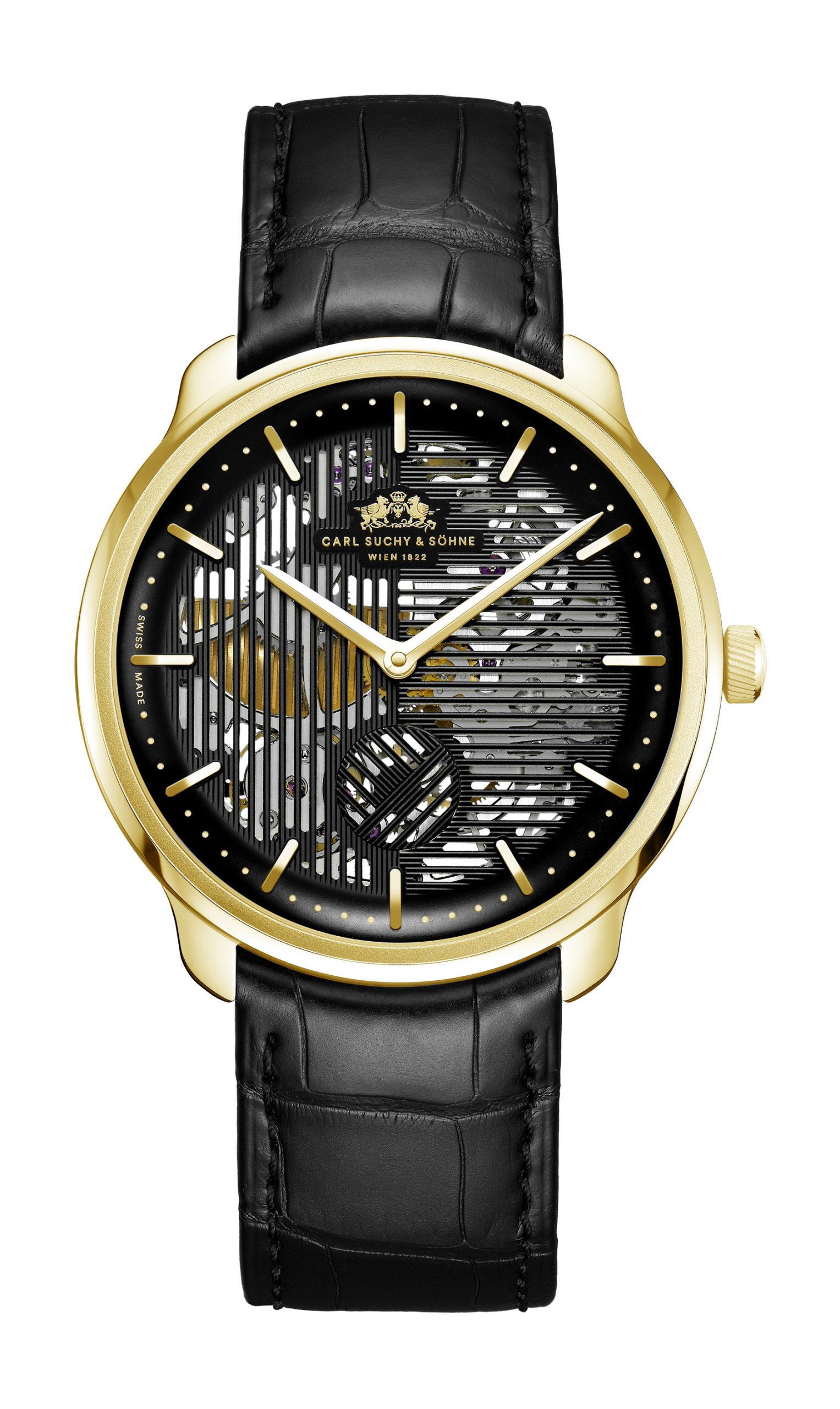 Carl Suchy & Söhne WALTZ N°1 Skeleton Gold