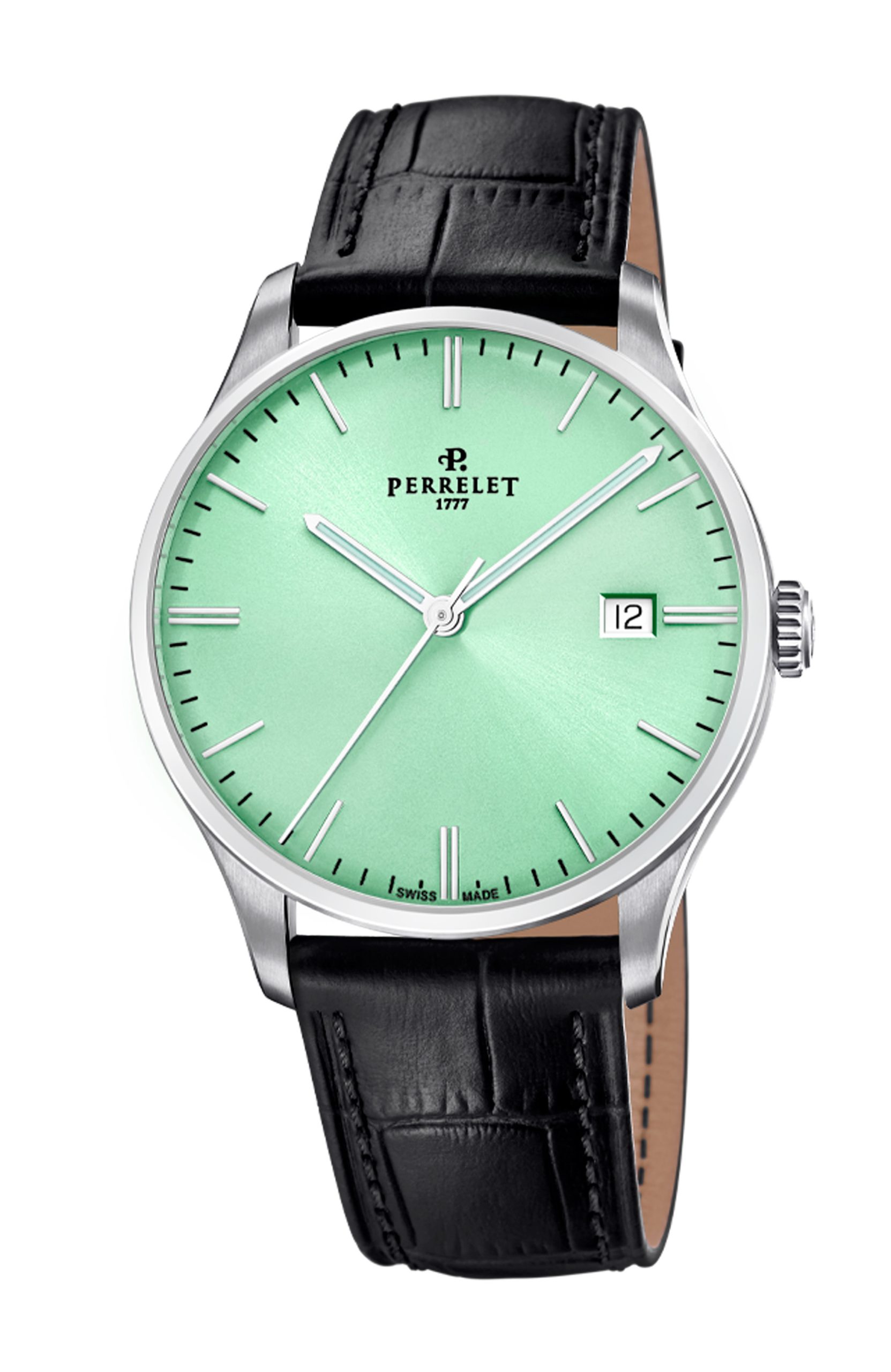 Perrelet Weekend 3 Hands Green Mint