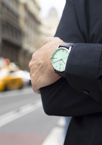 Perrelet Weekend 3 Hands Green Mint