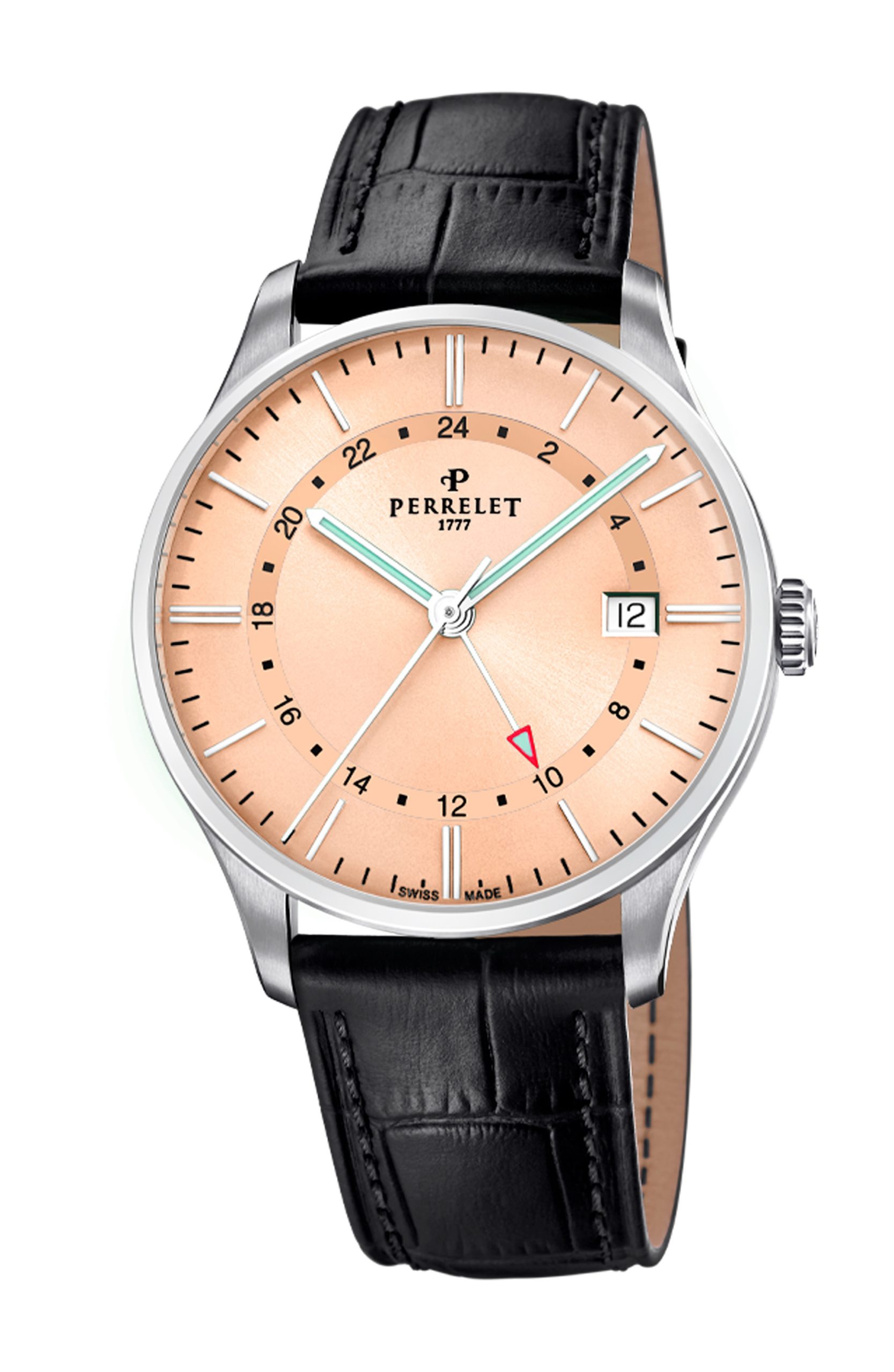 Perrelet Weekend GMT Salmon