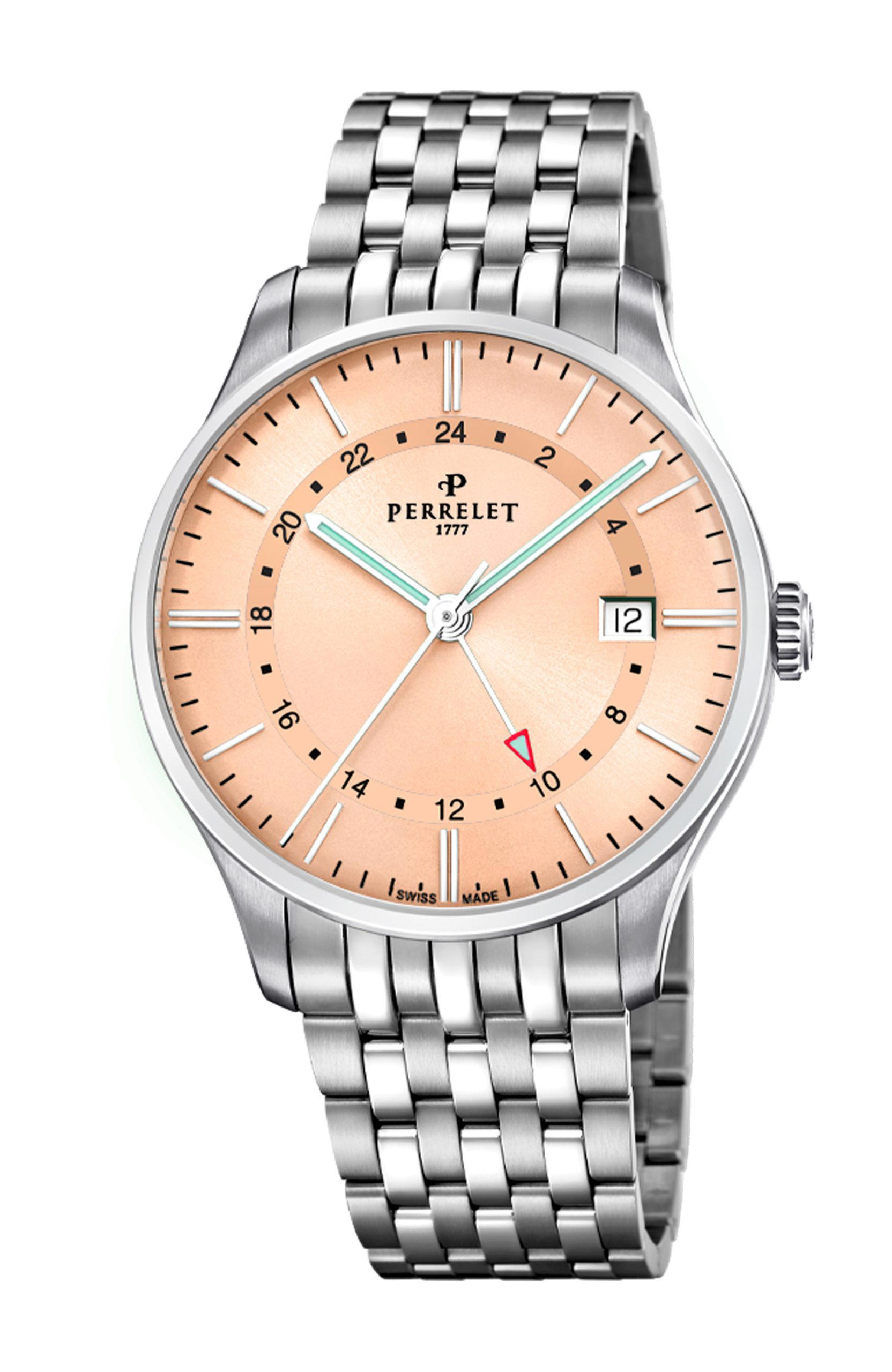 Perrelet Weekend GMT Salmon