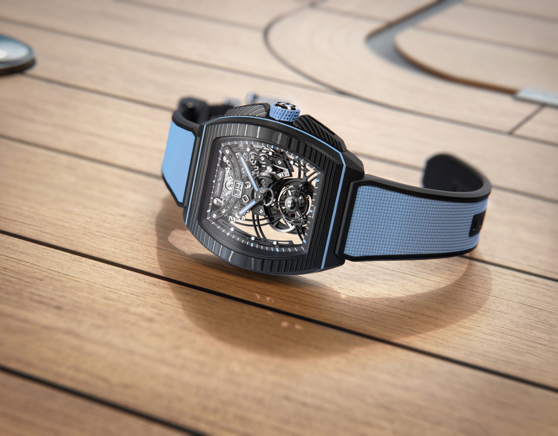 B1.618 Grande Date B1.618 Carbon Sky Blue - Image 8