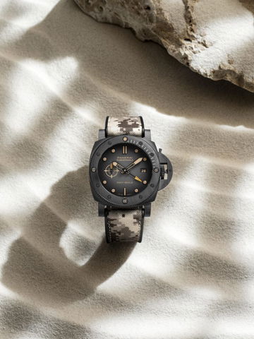 Panerai Submersible QuarantaQuattro GMT Navy SEALs Carbotech