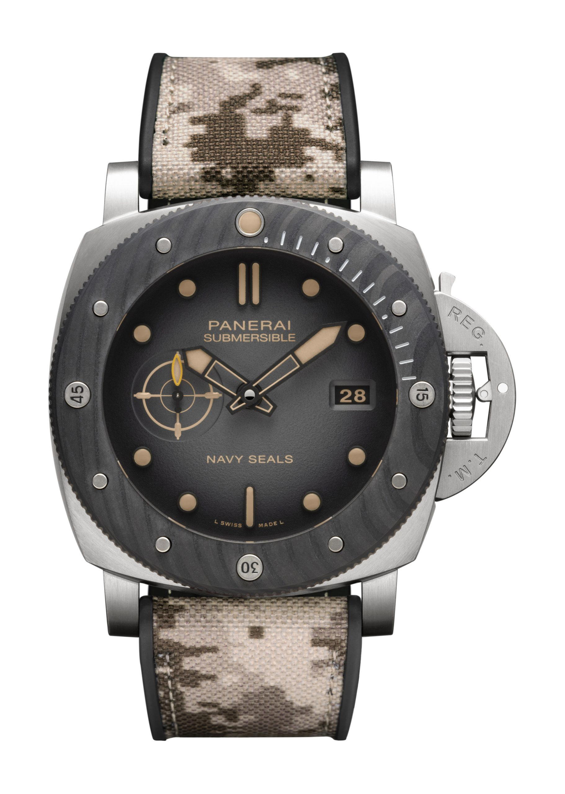 Panerai Submersible 47 Navy SEALs Titanio
