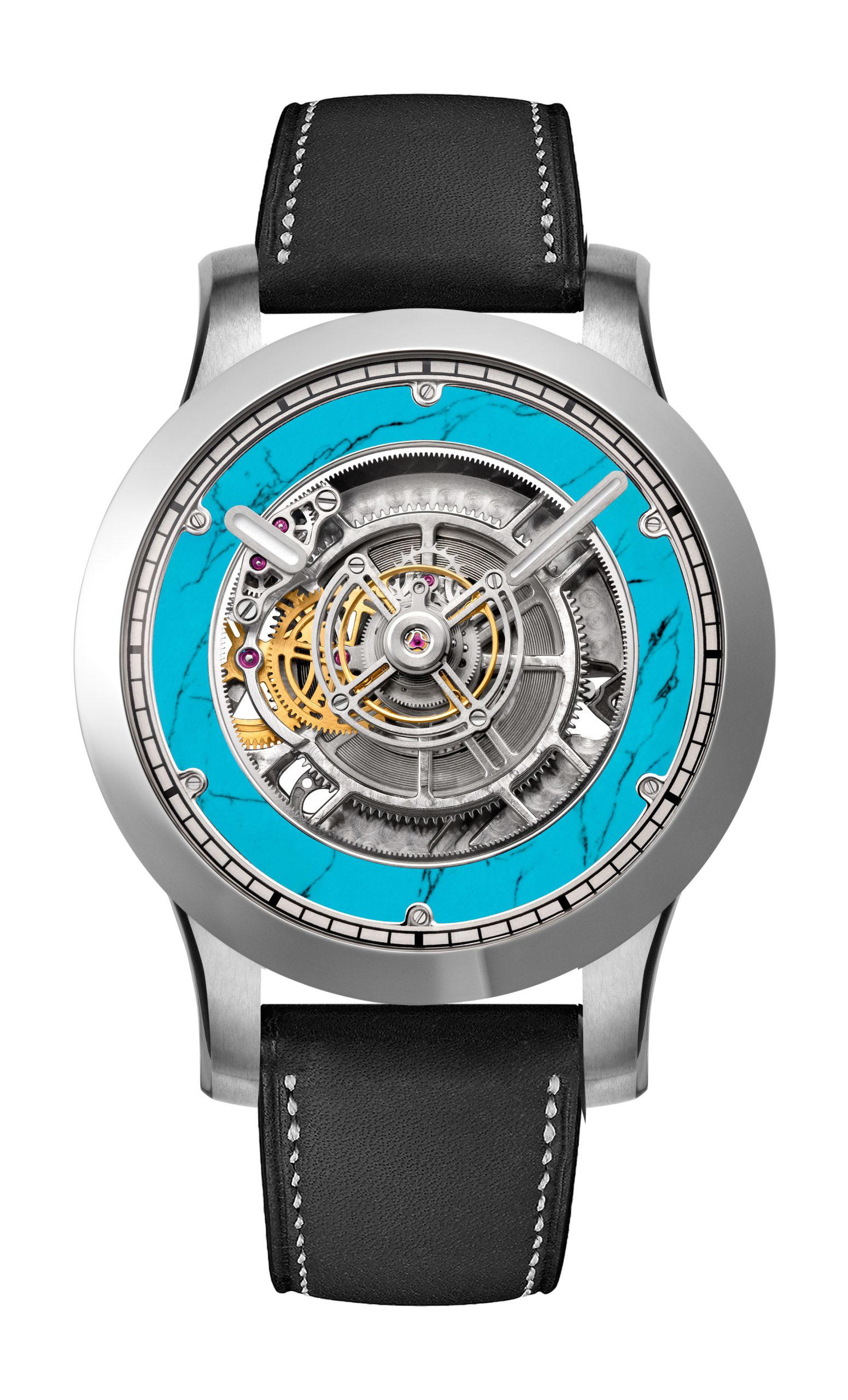 Marco Tedeschi KS 06 Central Floating Tourbillon Titanium Turquoise