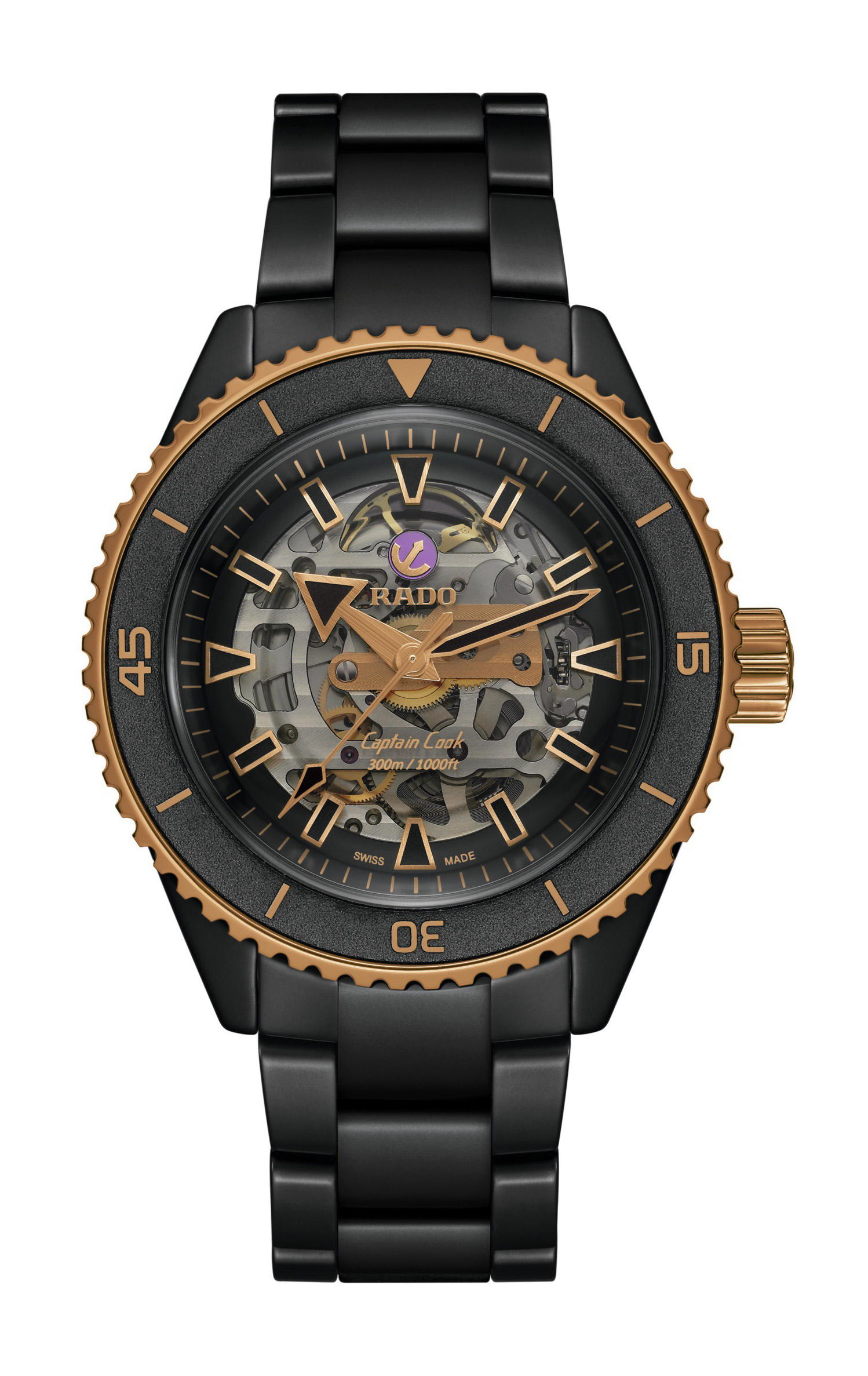 Rado Captain Cook High-Tech Ceramic Skeleton