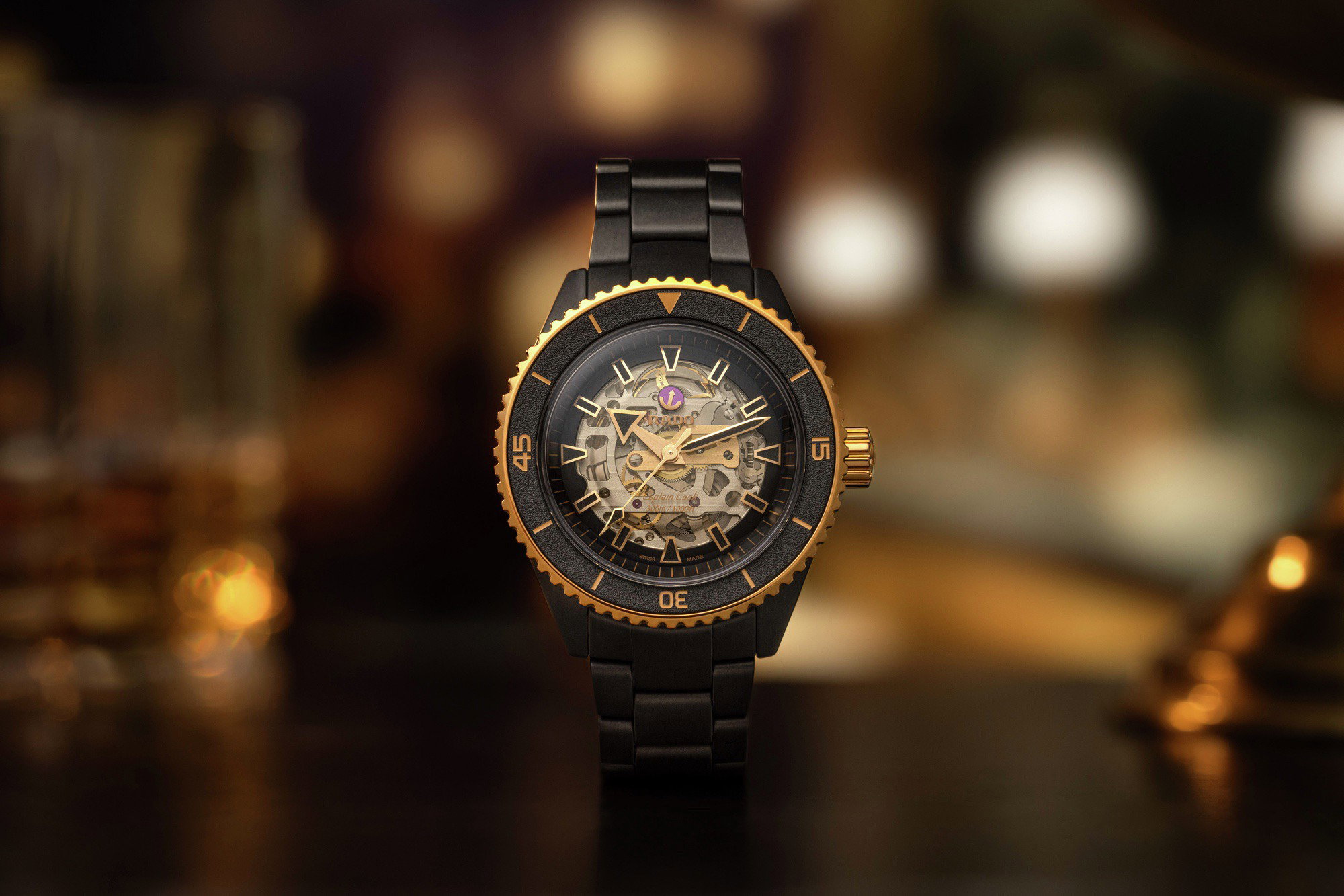 Rado Captain Cook High-Tech Ceramic Skeleton