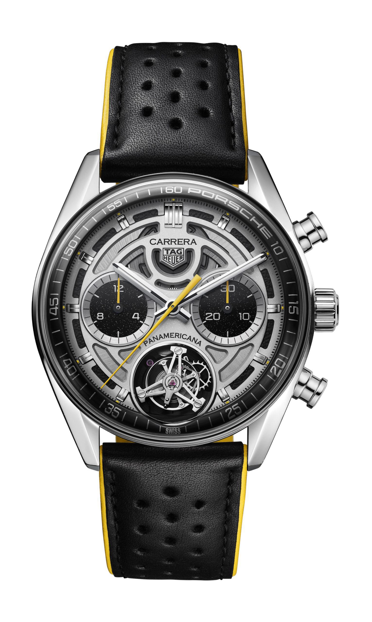 TAG Heuer Carrera Chronograph Tourbillon x Porsche Panamericana