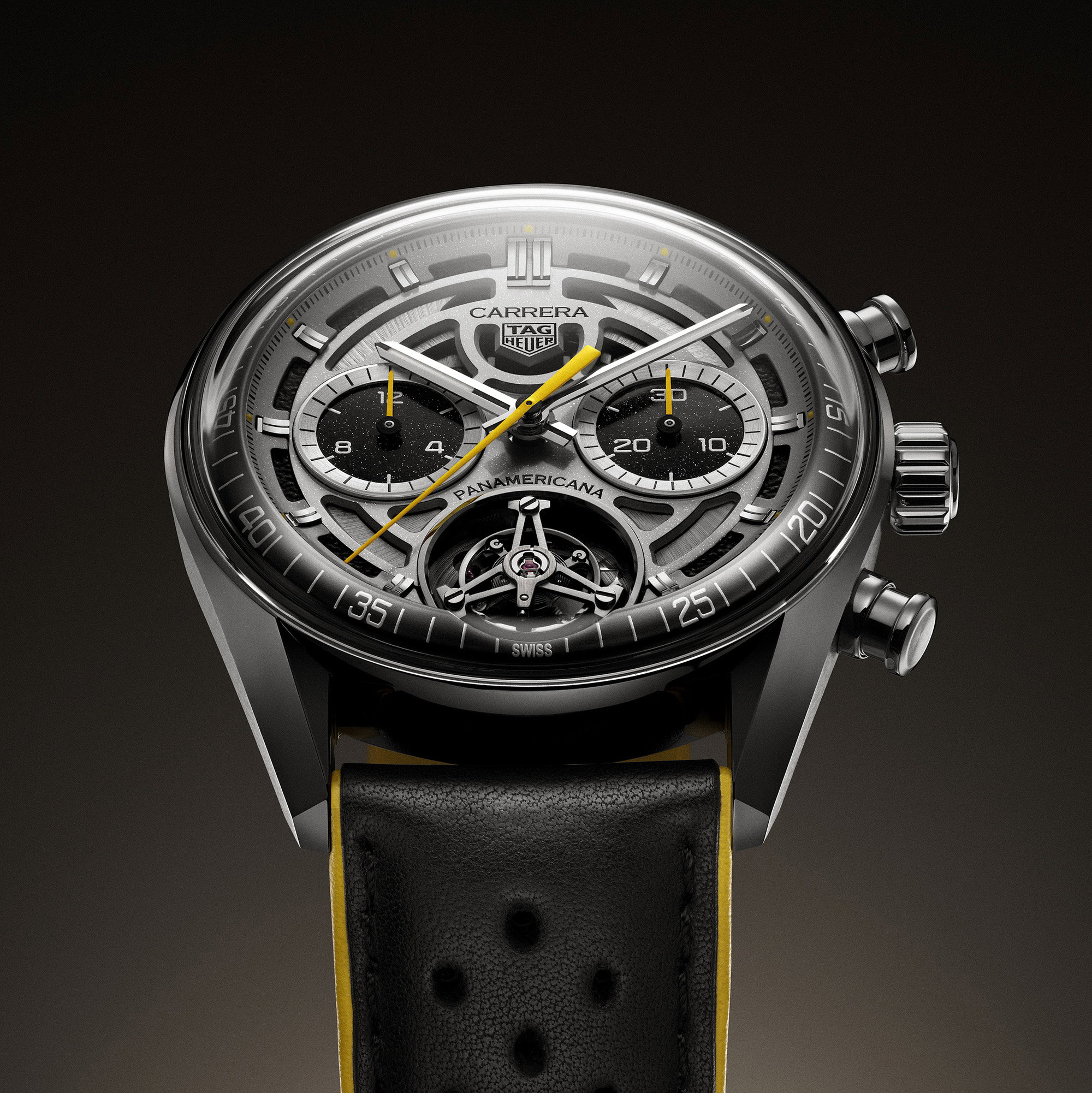 TAG Heuer Carrera Chronograph Tourbillon x Porsche Panamericana