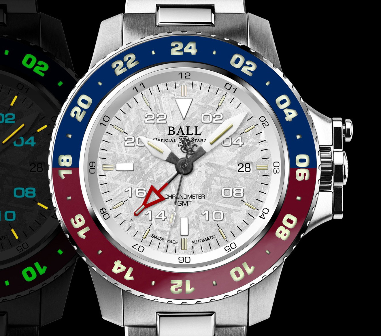 BALL Engineer Hydrocarbon AeroGMT II Meteorite 40