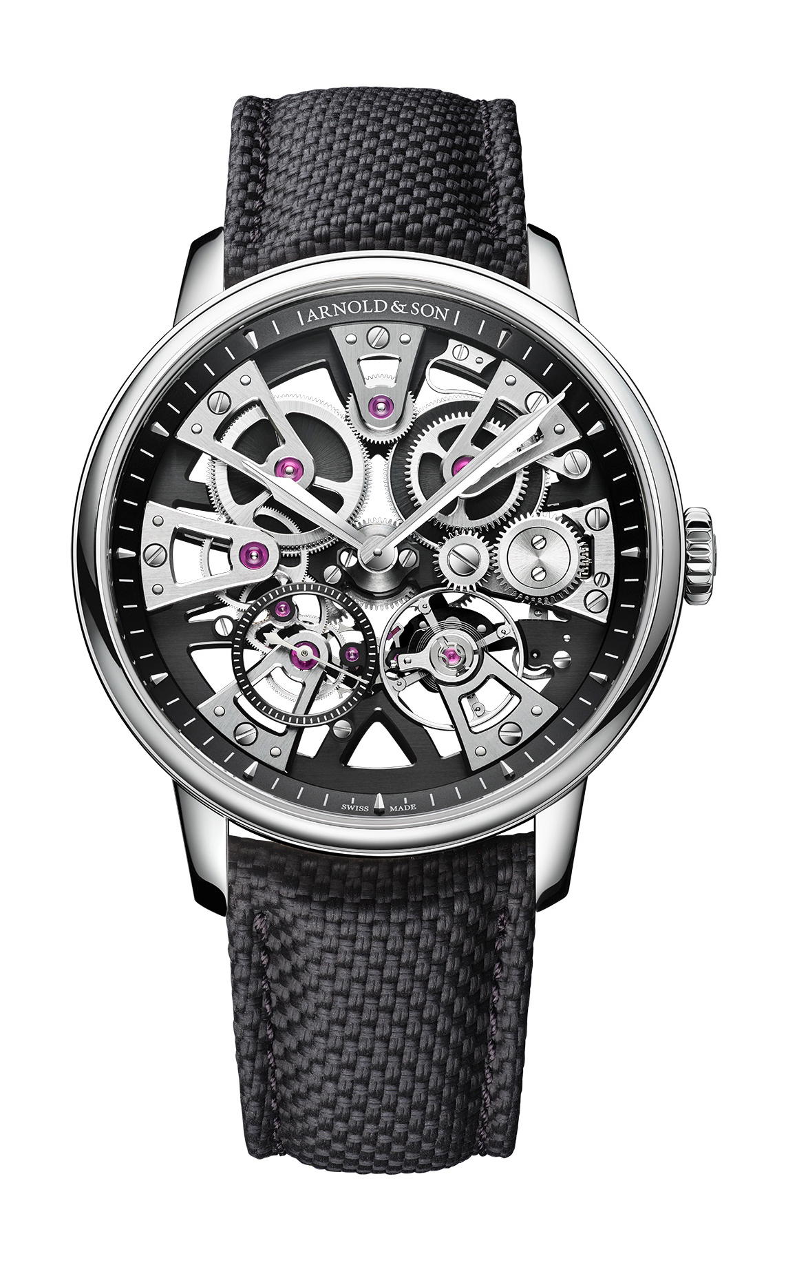 Arnold & Son Nebula 40 Steel Black