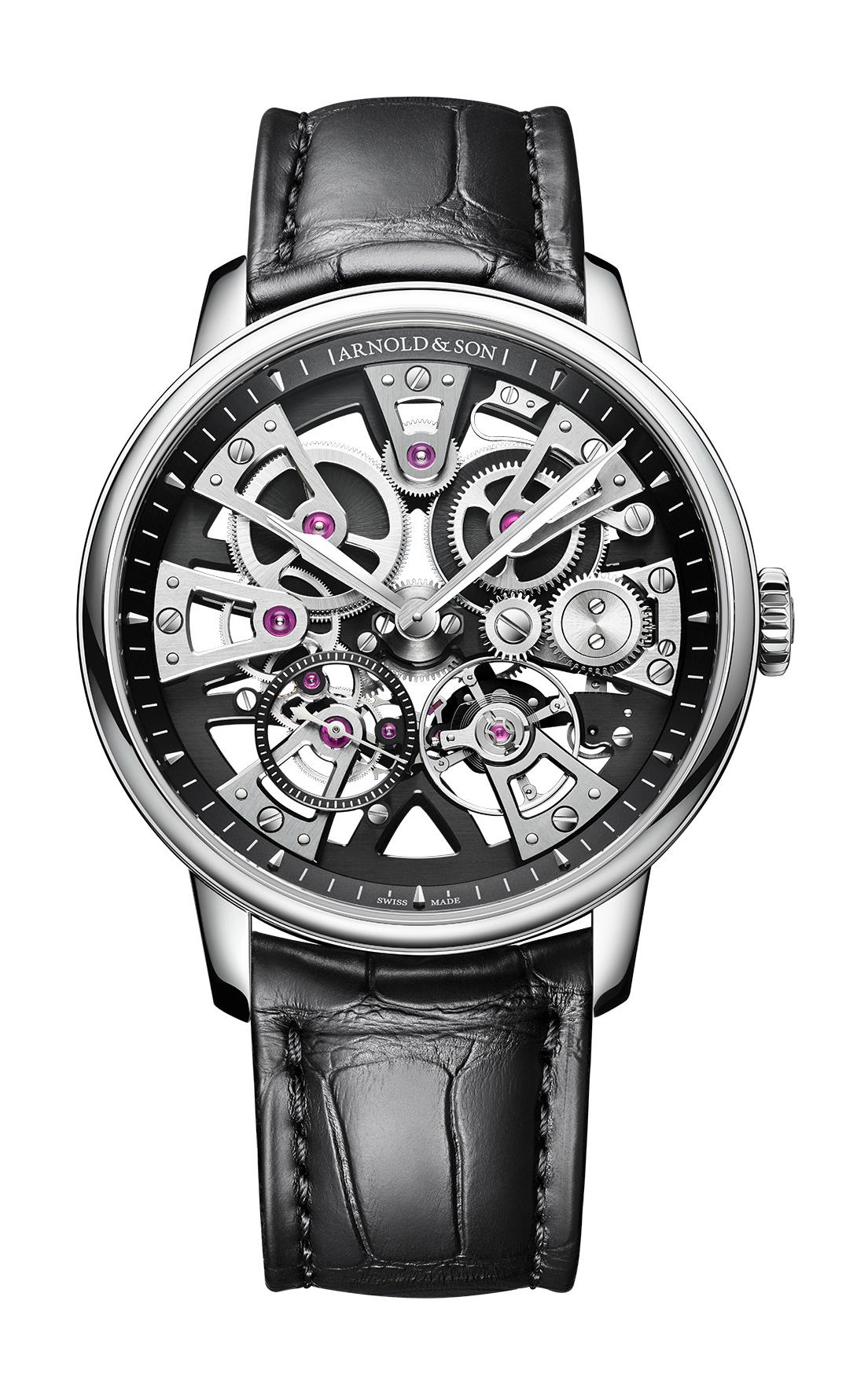 Arnold & Son Nebula 40 Steel Black