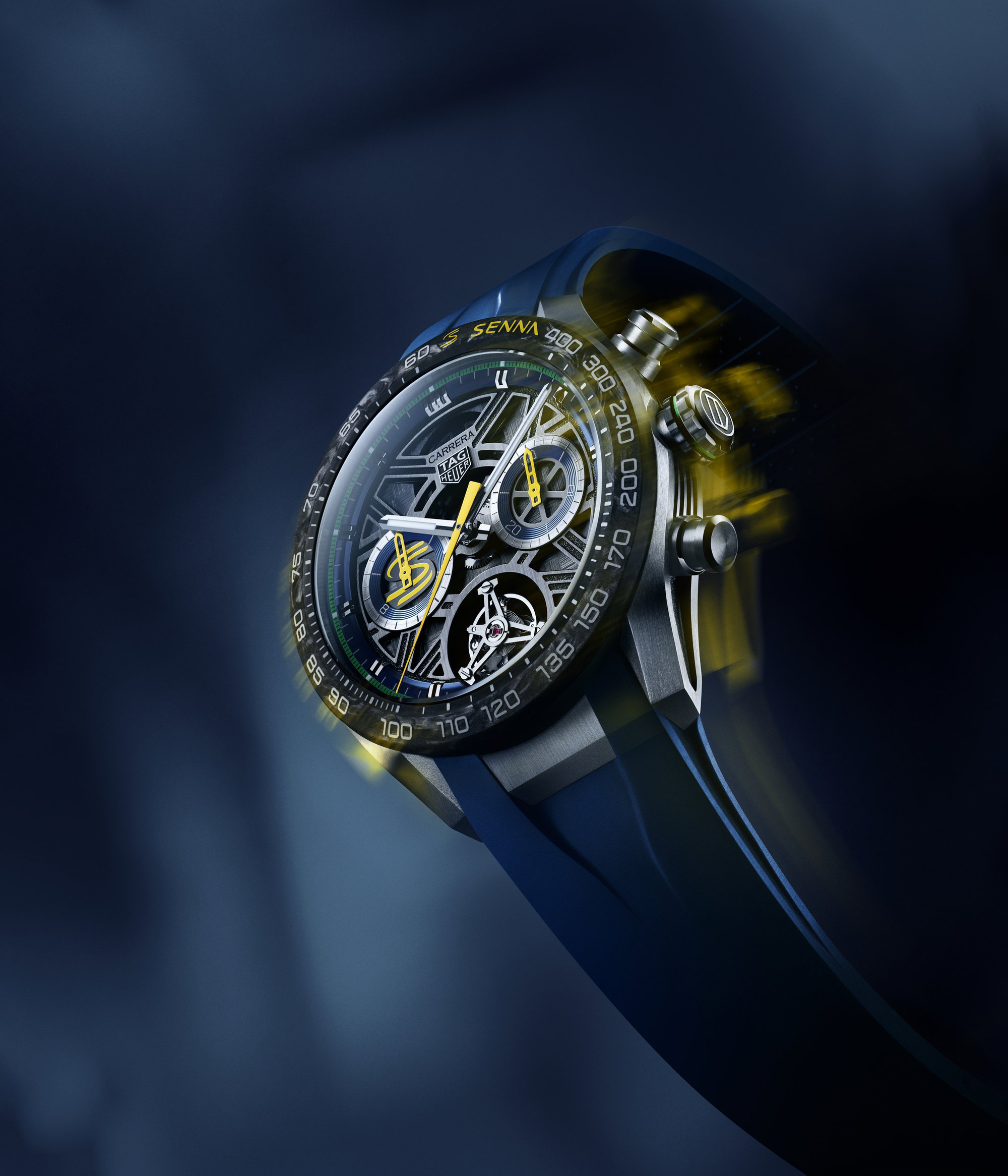 TAG Heuer Carrera Chronograph Tourbillon x Senna