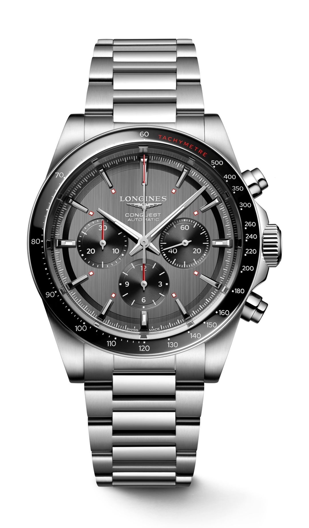 ①四季 Longines Conquest Chronograph 42 Ski Edition – L3.836.4.52.9