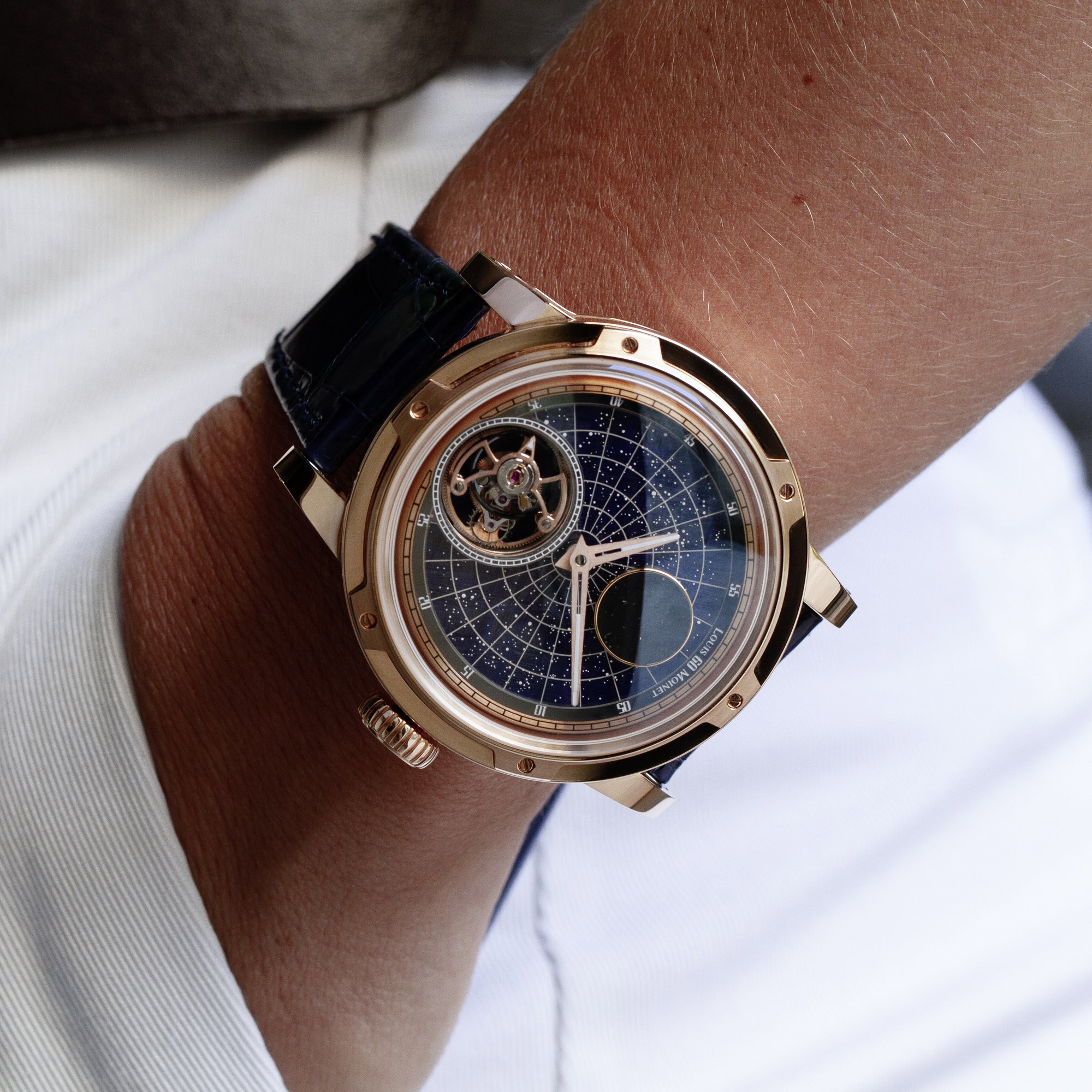 Louis Moinet Starman Red Gold