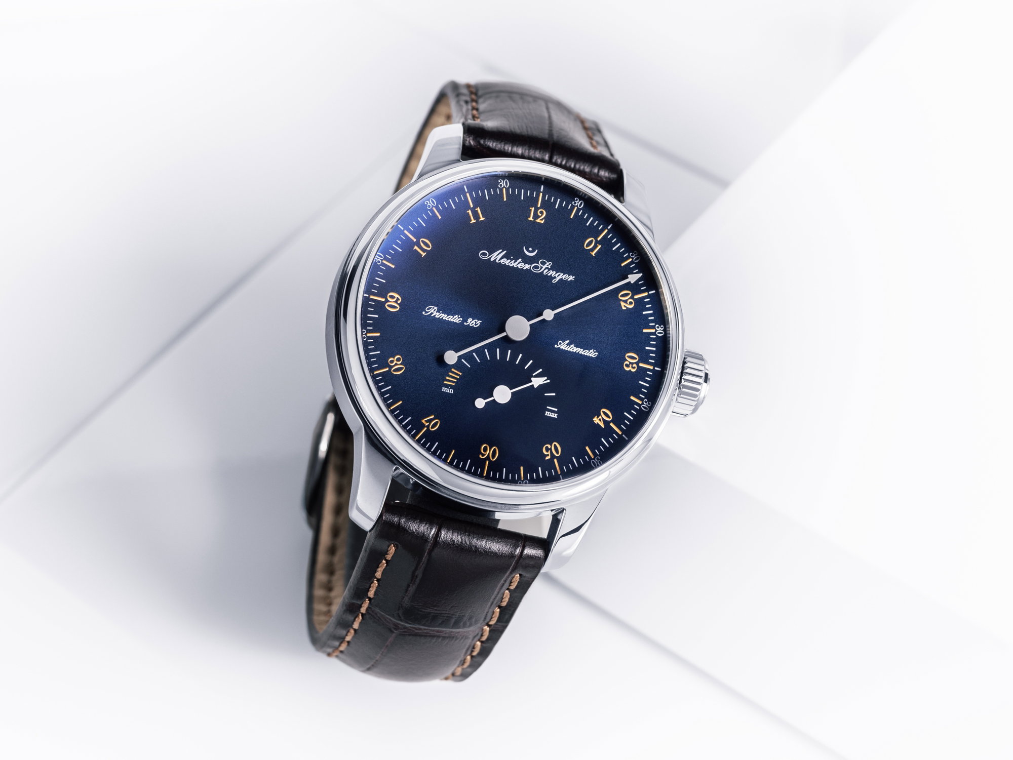 MeisterSinger Primatic 365 Sunburst Steel Blue